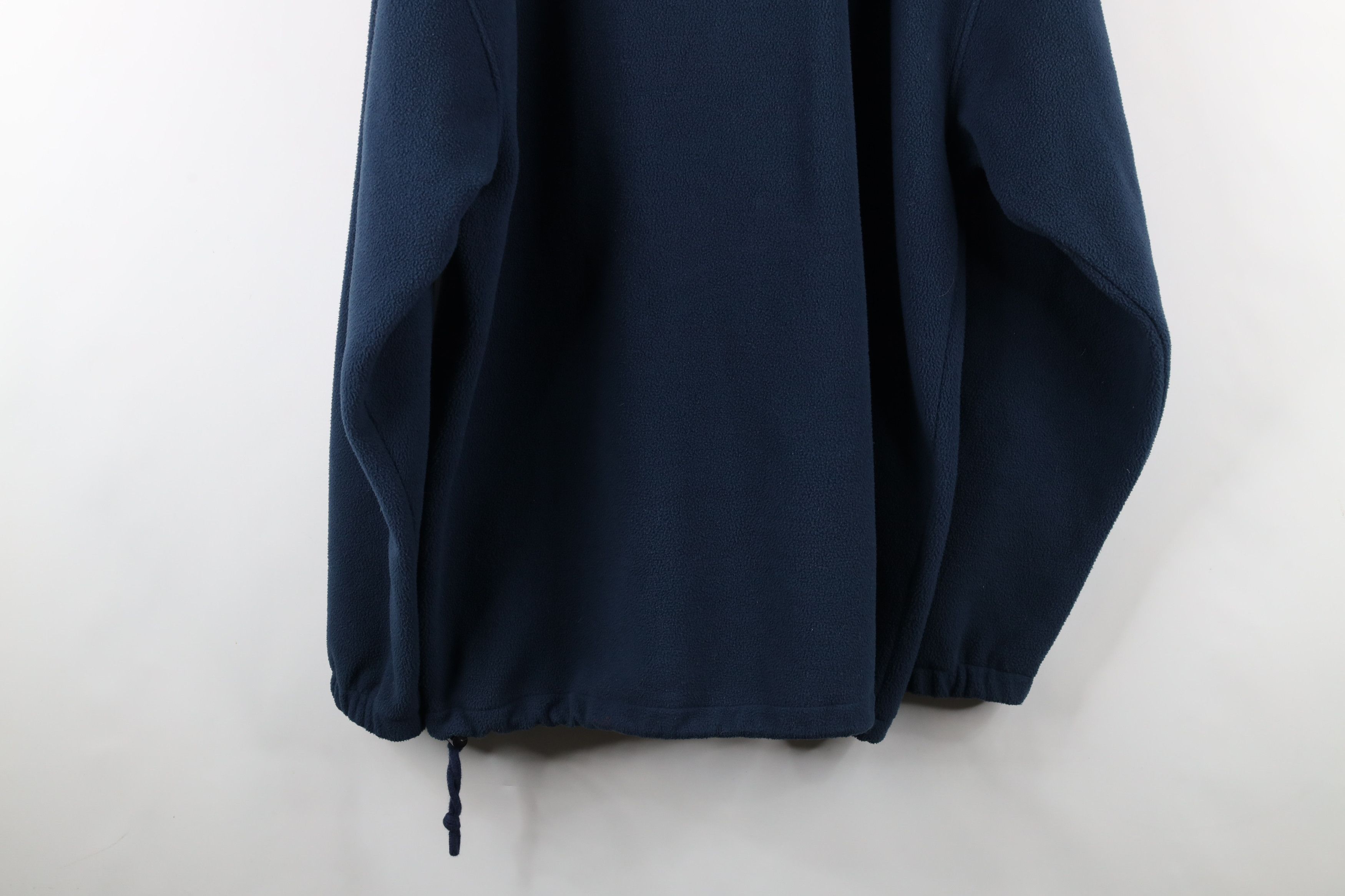 Vintage Vintage 90s University of Michigan Half Zip Fleece Sweater Size US L / EU 52-54 / 3 - 8 Thumbnail