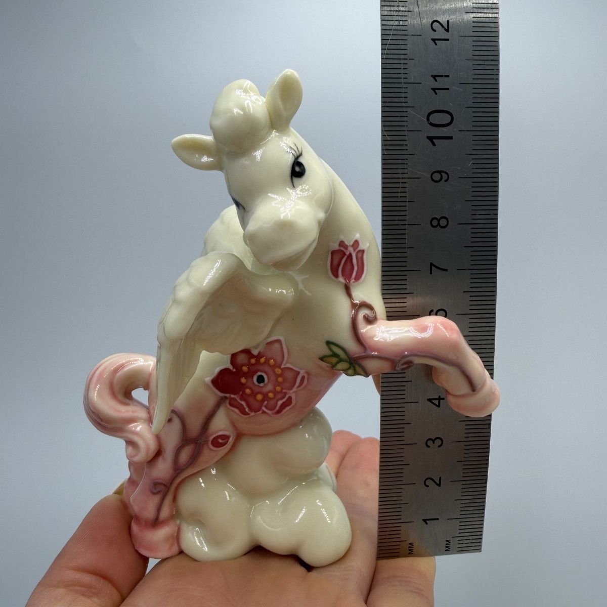 Other Vintage Pavone Porcelain Winged Horse Figurine Pegasus Size ONE SIZE - 6 Thumbnail
