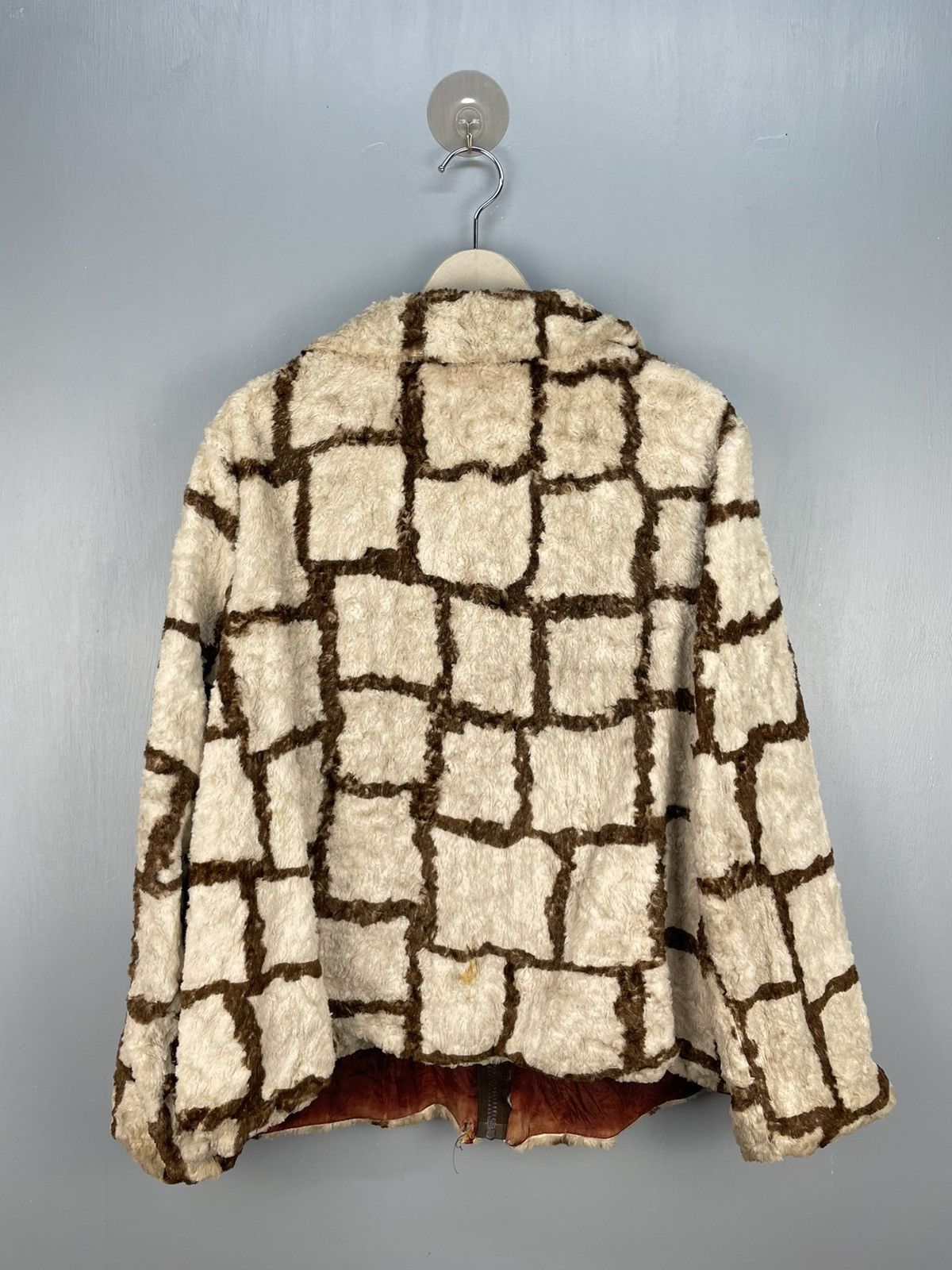 Vintage Vintage 50s fur zip up jacket Size US L / EU 52-54 / 3 - 2 Thumbnail
