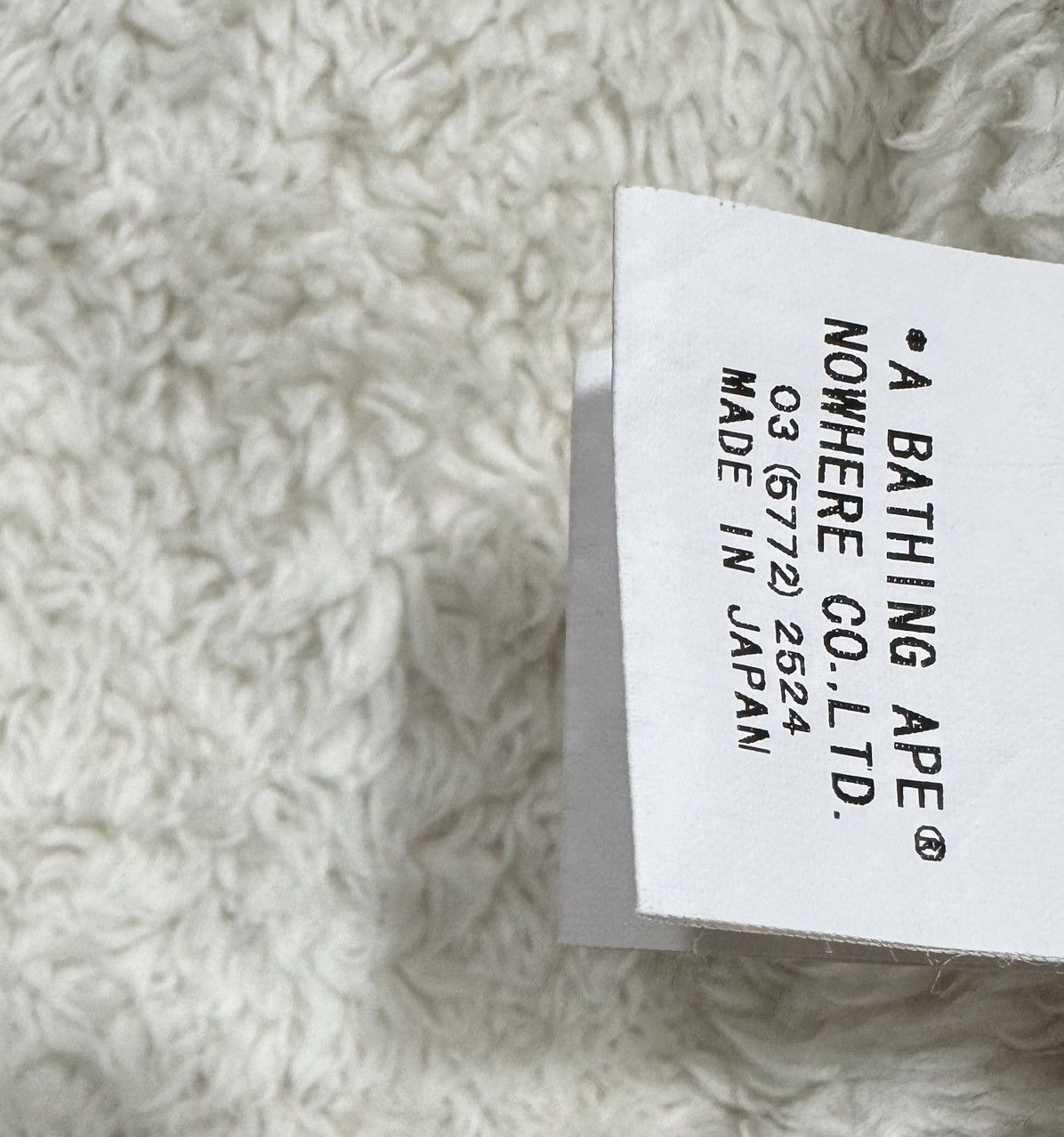 Bape Embroidered Sherpa Hoodie Size S / US 4 / IT 40 - 11 Thumbnail