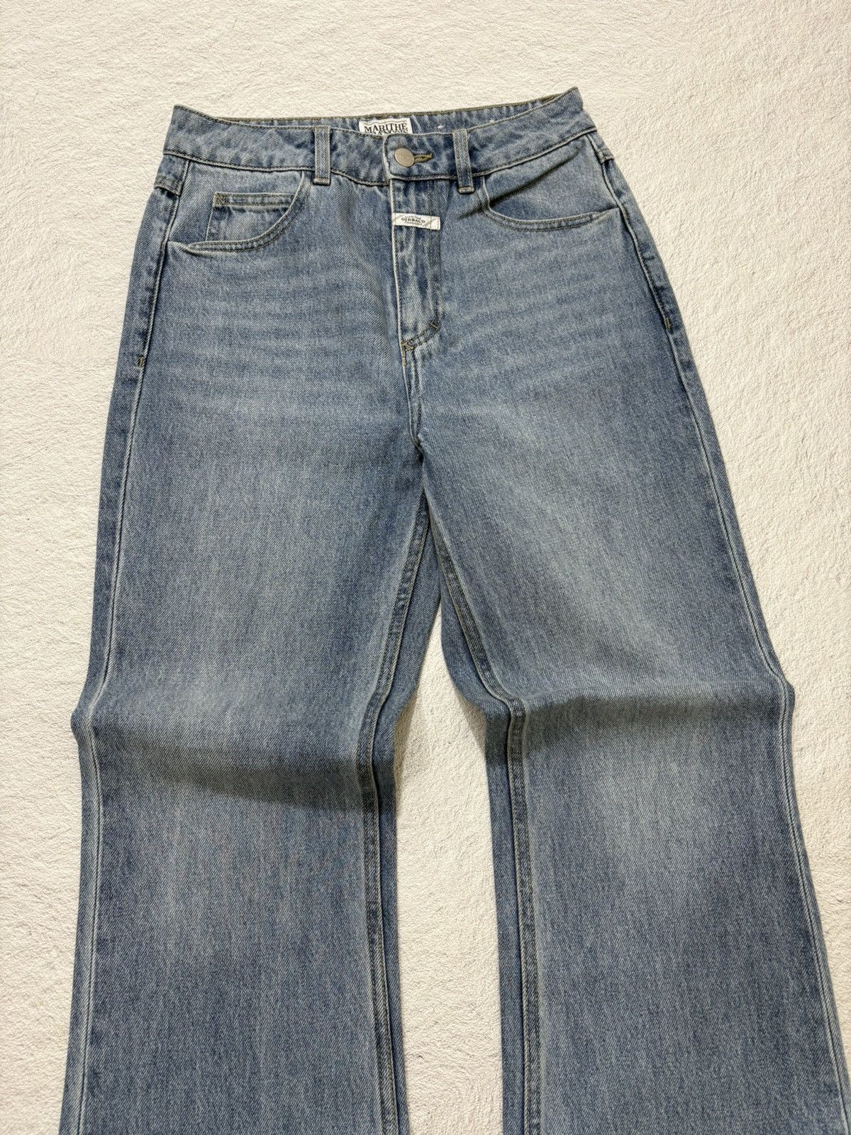 Marithe + Francois Girbaud 2000s Flared Marithe Francois girbaud Denim pants y2k syle Size US 26 / EU 42 - 2 Thumbnail