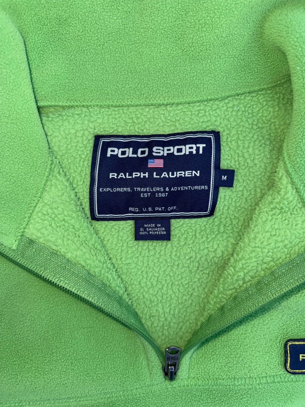 Polo Ralph Lauren ralph lauren polo sport half zipper fleece shirt Size Medium Size US M / EU 48-50 / 2 - 3 Thumbnail