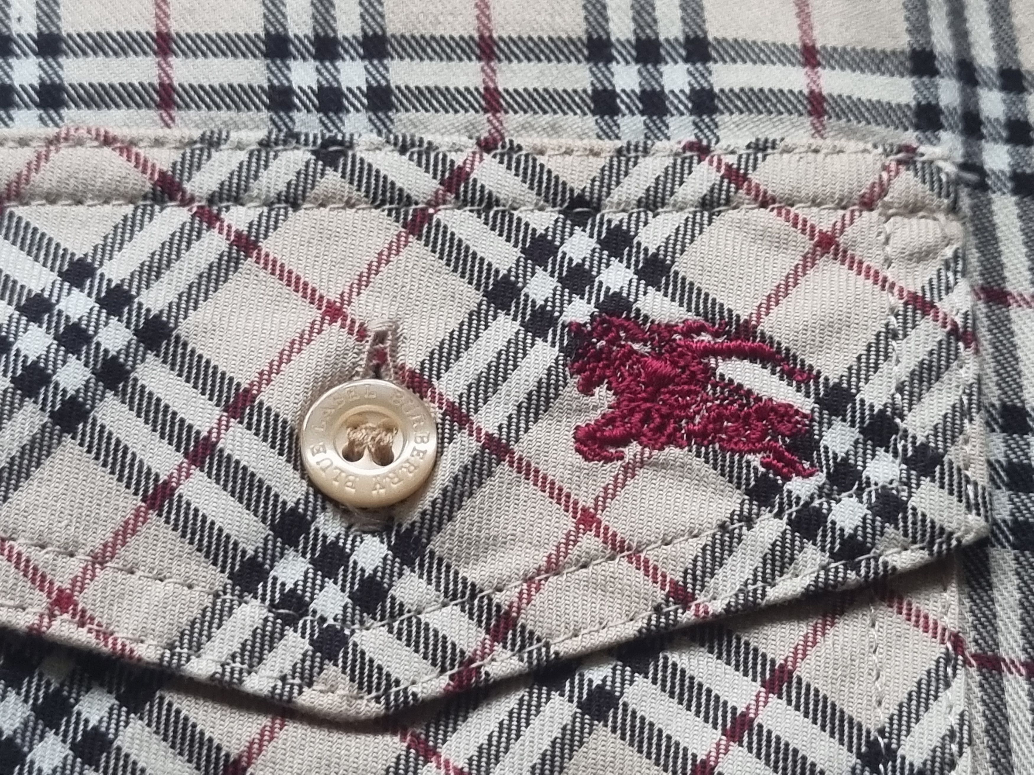 Burberry Burberry London Novacheck Blue Label Shirt Size XS / US 0-2 / IT 36-38 - 8 Thumbnail