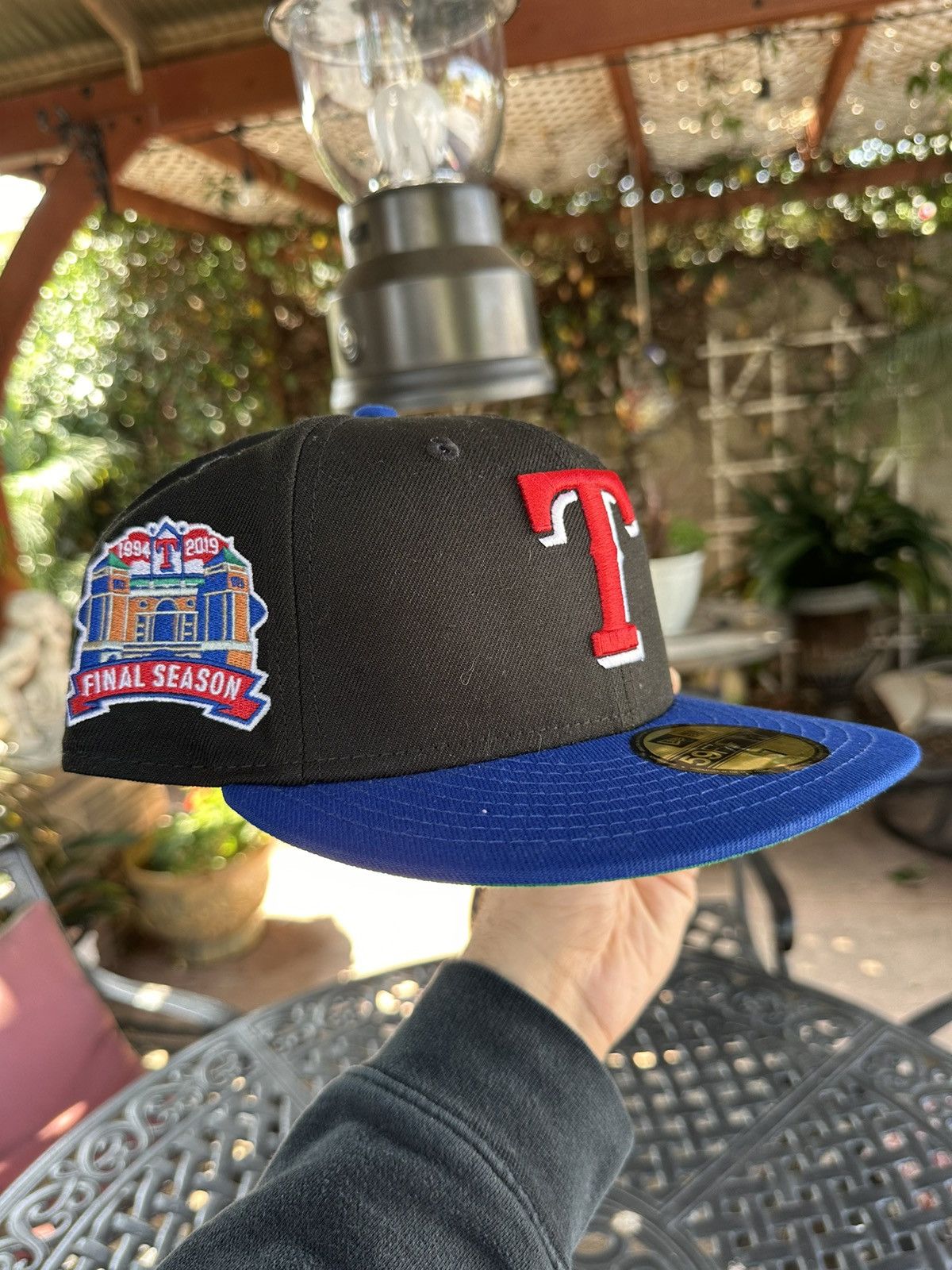 Hat Club Rangers Fitted Custom Hat Size ONE SIZE - 1 Thumbnail