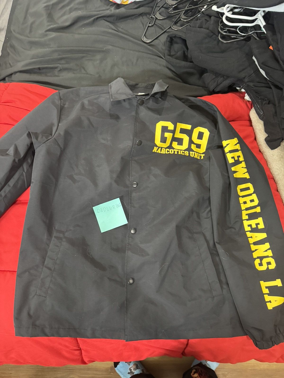 G59 Records G59 narcotics unit coach jacket Size US L / EU 52-54 / 3 - 1 Thumbnail
