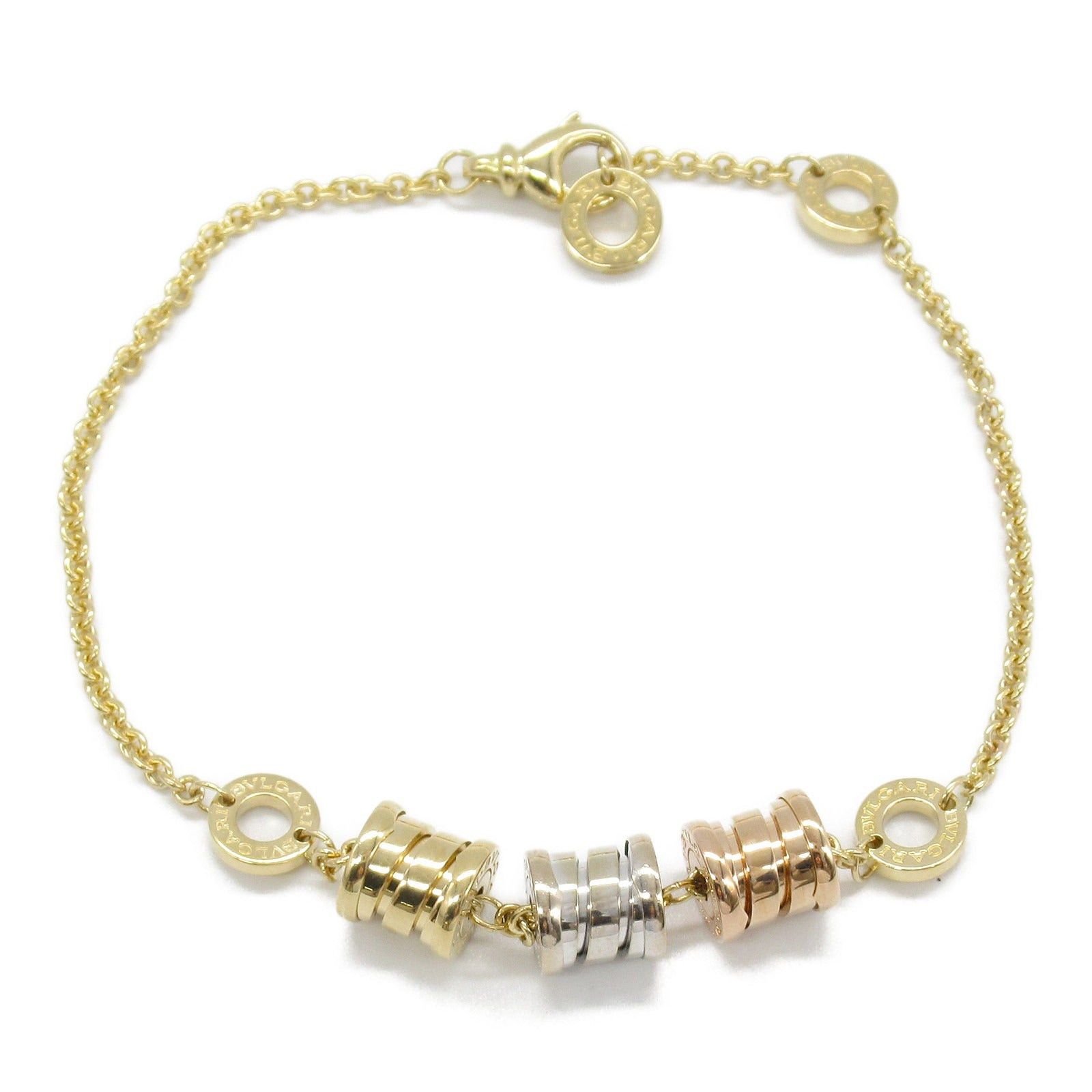 Bvlgari Bvlgari B Zero One Element Bracelet K18 (Yellow Gold) K18Wg (White (Pink Gold Size ONE SIZE - 1 Thumbnail