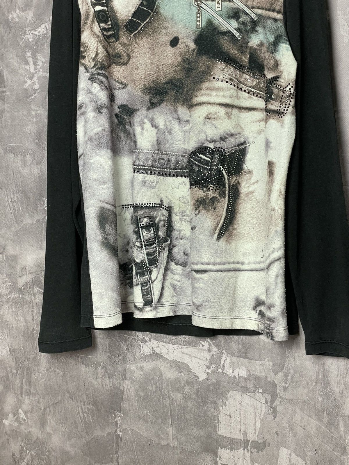 Japanese Brand Japanese Vintage Long Sleeve (JPG Jean Paul Gaultier Style) Size L / US 10 / IT 46 - 7 Thumbnail