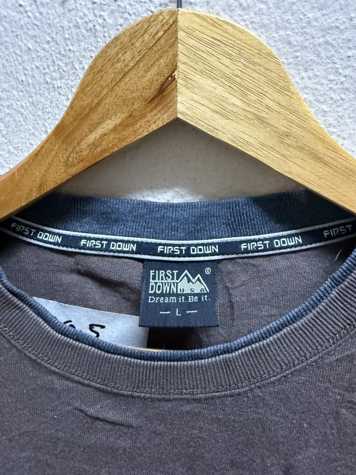 The Mountain Vintage First Down Mountain Double Colar Longsleeve Tshirt Size US M / EU 48-50 / 2 - 7 Thumbnail