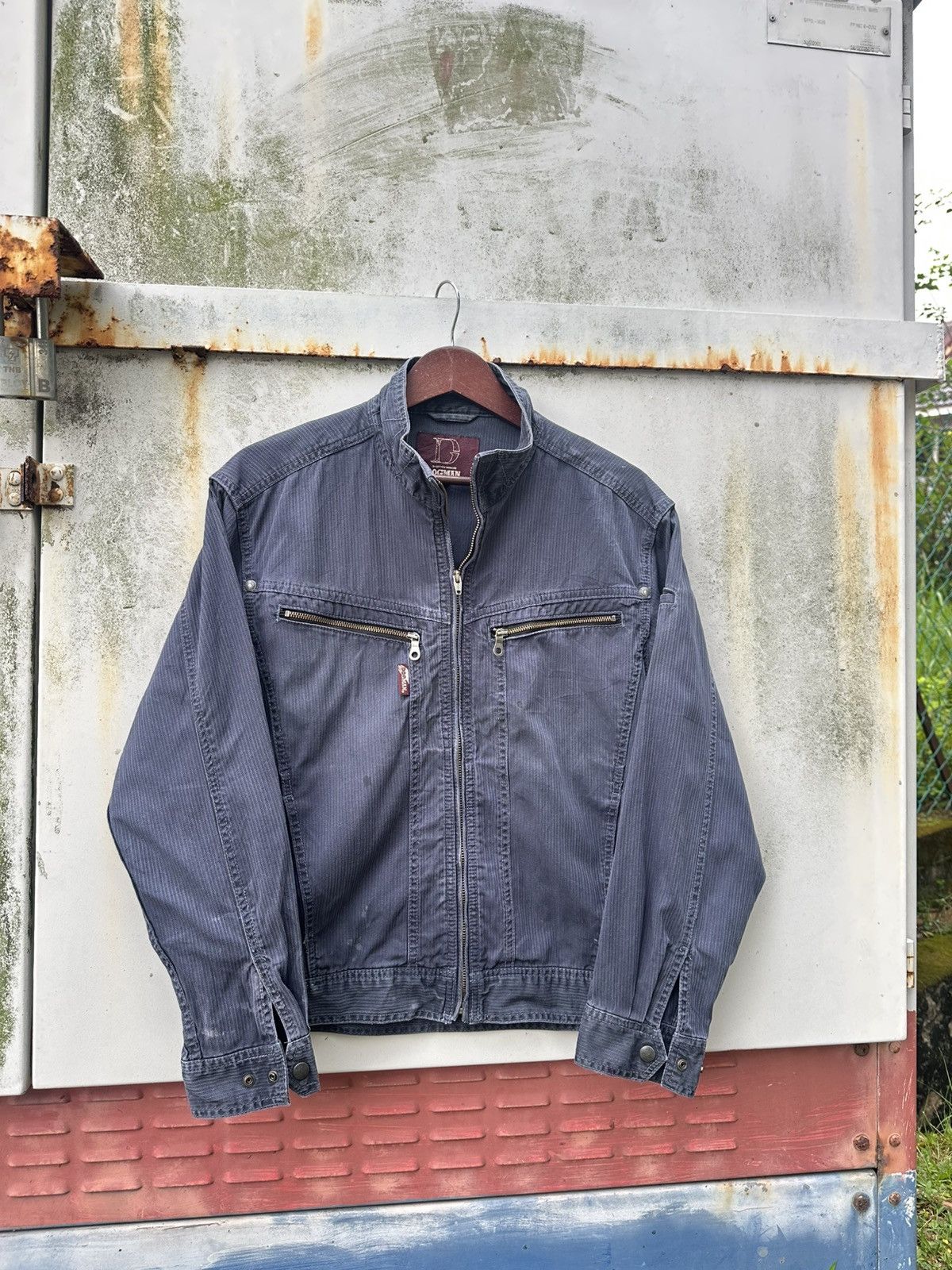 Vintage 👹Dogman Denim Trucker Jacket Size US M / EU 48-50 / 2 - 3 Thumbnail