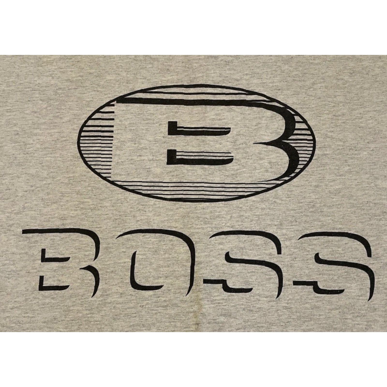 Vintage VINTAGE 90s Boss Faded Shirt L Gray Mens T-Shirt Short Sleeve Rock Punk Hip Hop Funny Joke 80s 90s USA Single Stitch Vintage Shirt Size US L / EU 52-54 / 3 - 2 Thumbnail