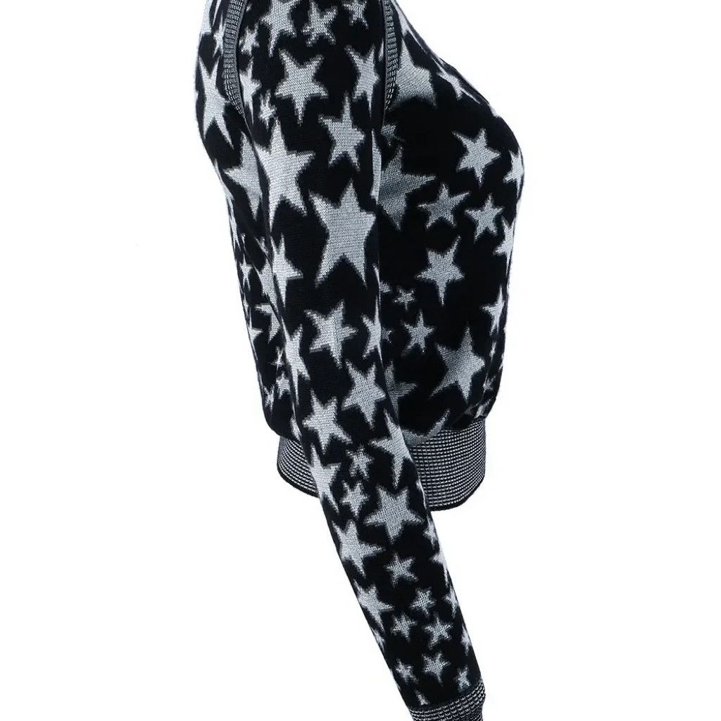 Marc Jacobs Marc Jacobs Mickey Mouse Black and Sliver Stars Pullover Size S / US 4 / IT 40 - 3 Thumbnail