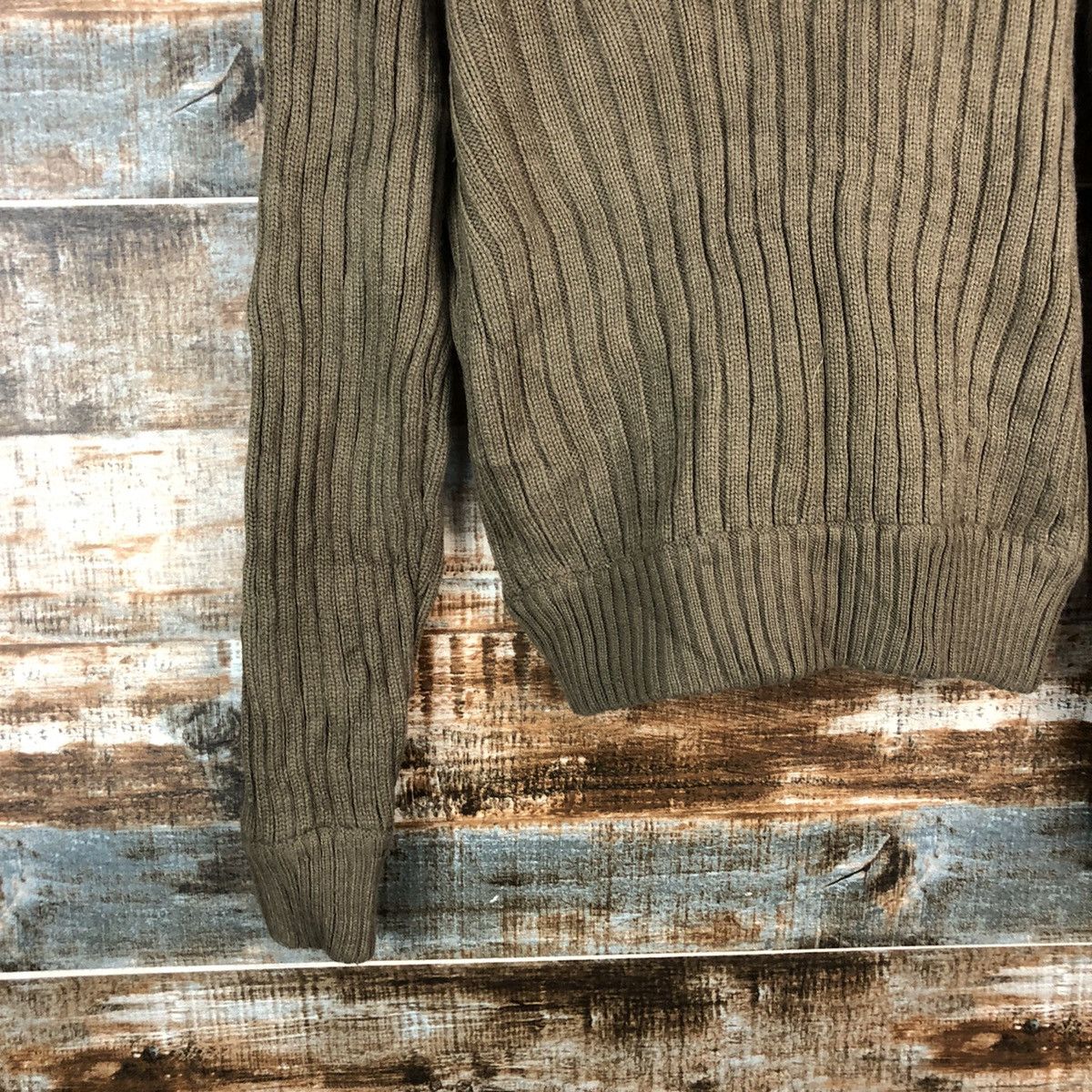 Homespun Knitwear × Japanese Brand Mish Mash japan Brown fur hoodie Knitwear #A2401 Size M / US 6-8 / IT 42-44 - 16 Thumbnail