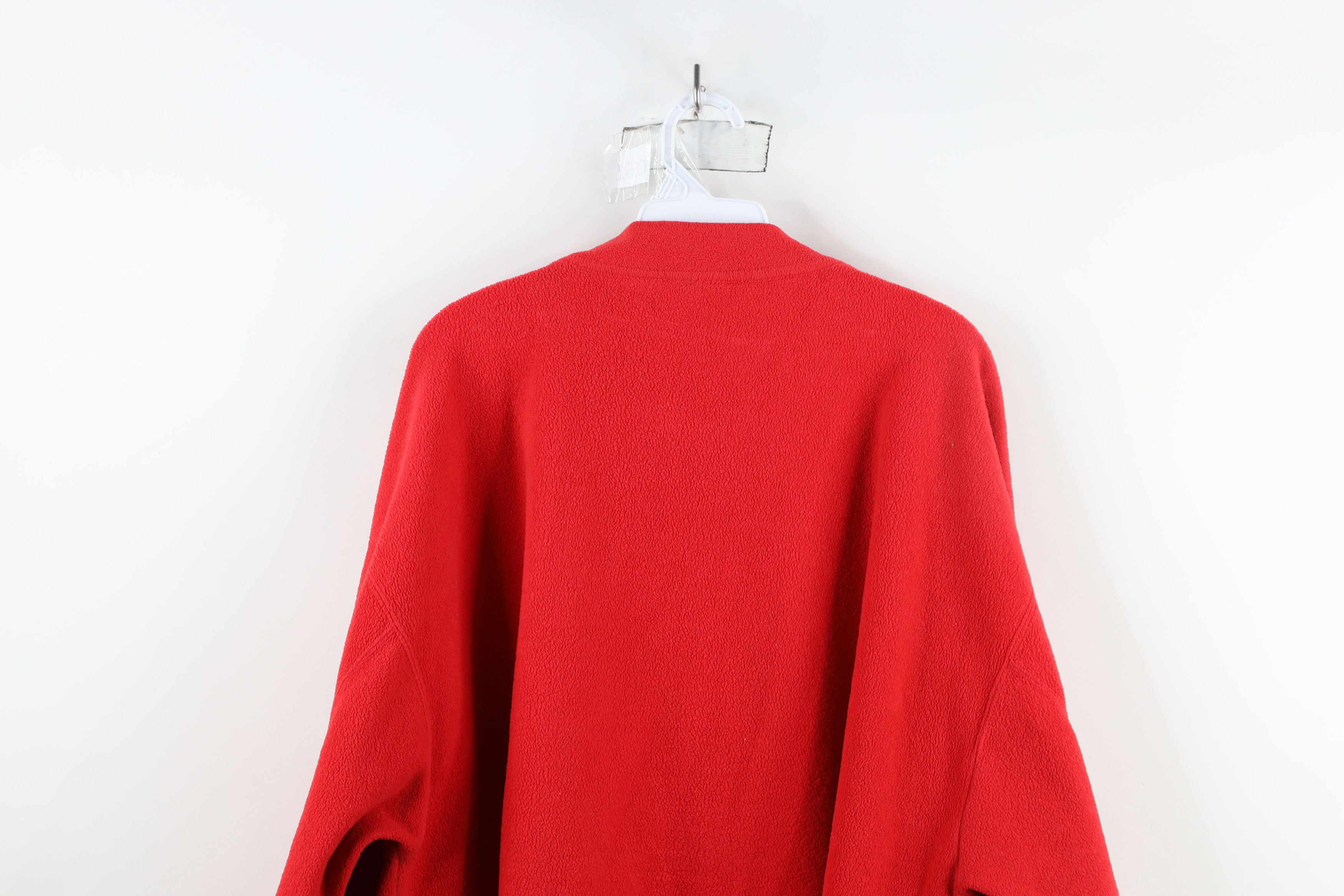 Vintage Vintage 90s University of Nebraska Fleece Sweatshirt Red Size US XXL / EU 58 / 5 - 13 Thumbnail