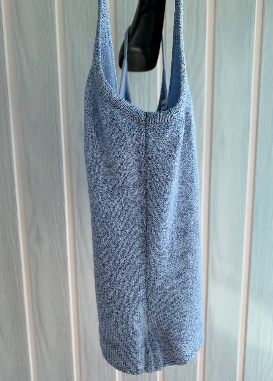 Designer × St. John Vintage St. John USA Women Blue Knit Wool Spaghetti Tank Top Size S / US 4 / IT 40 - 19 Thumbnail