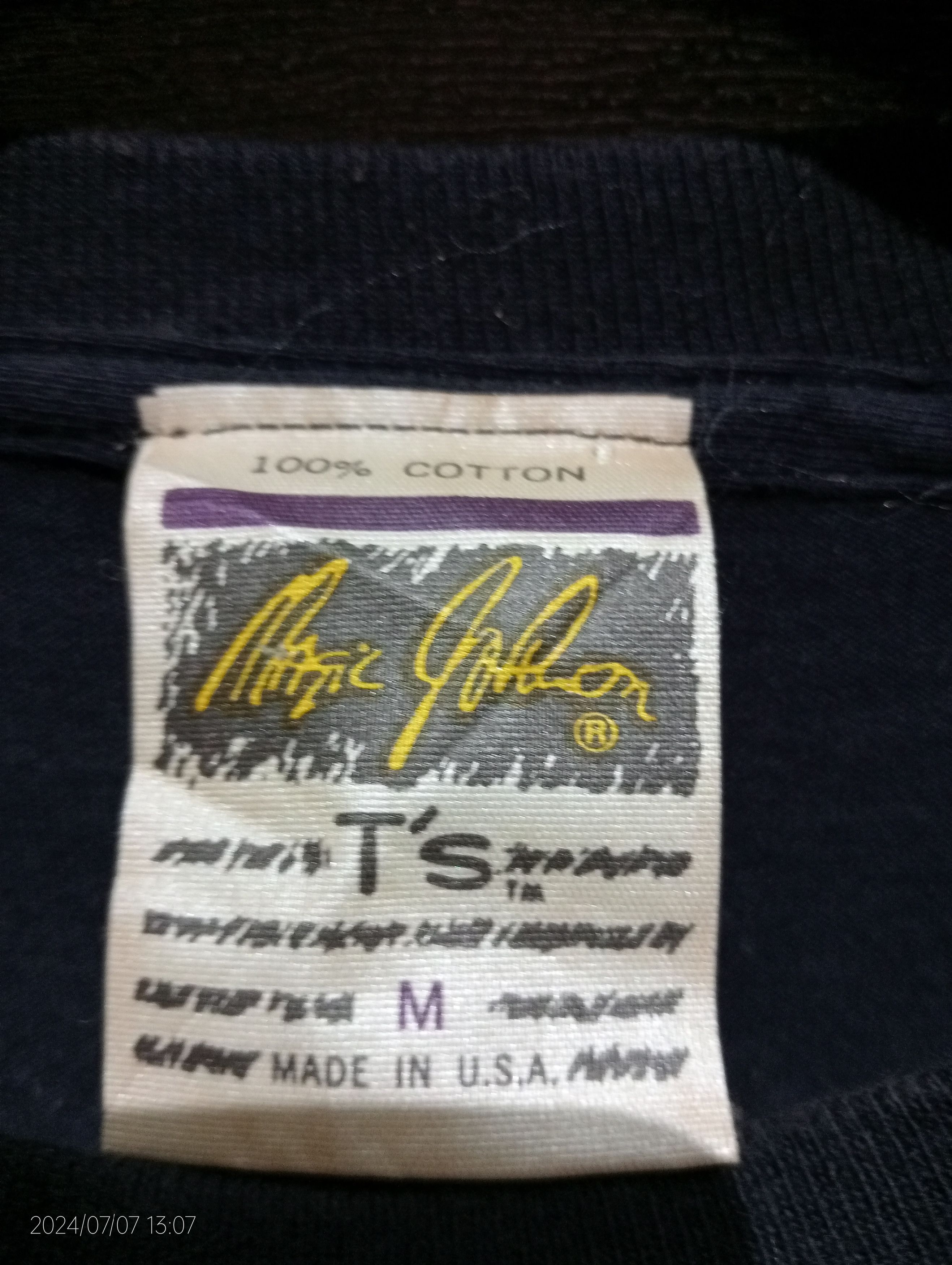 NBA × Vintage VTG '90s Single Stitch Magic Johnson Chicago Bulls Tee USA Size US M / EU 48-50 / 2 - 4 Thumbnail