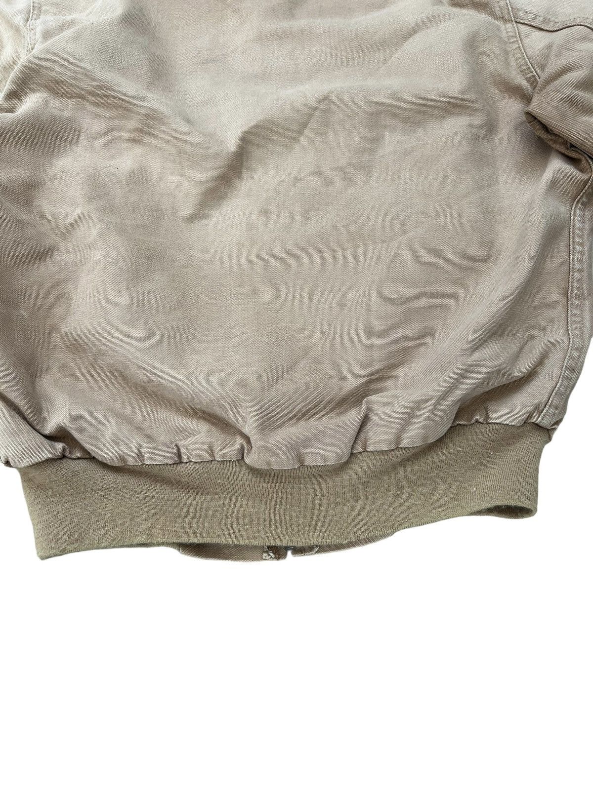 Carhartt Vintage 80s Carhartt 100 Years Dirty Sun Faded Denim Hoodie Size US M / EU 48-50 / 2 - 19 Thumbnail