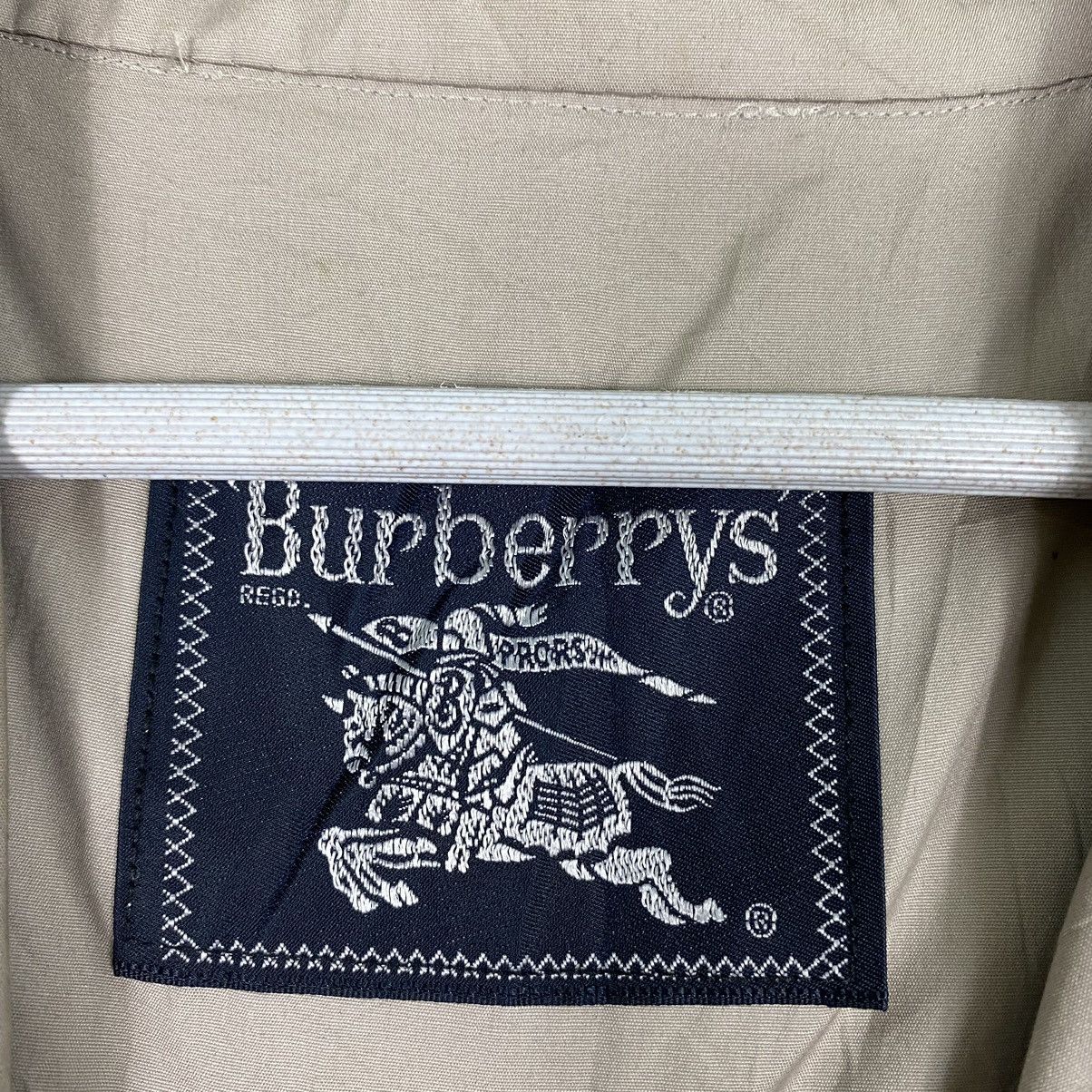 Burberry × Vintage 💥80s BURBERRYS PRORSUMS TRENCH LONG COAT JACKET Size US L / EU 52-54 / 3 - 9 Thumbnail
