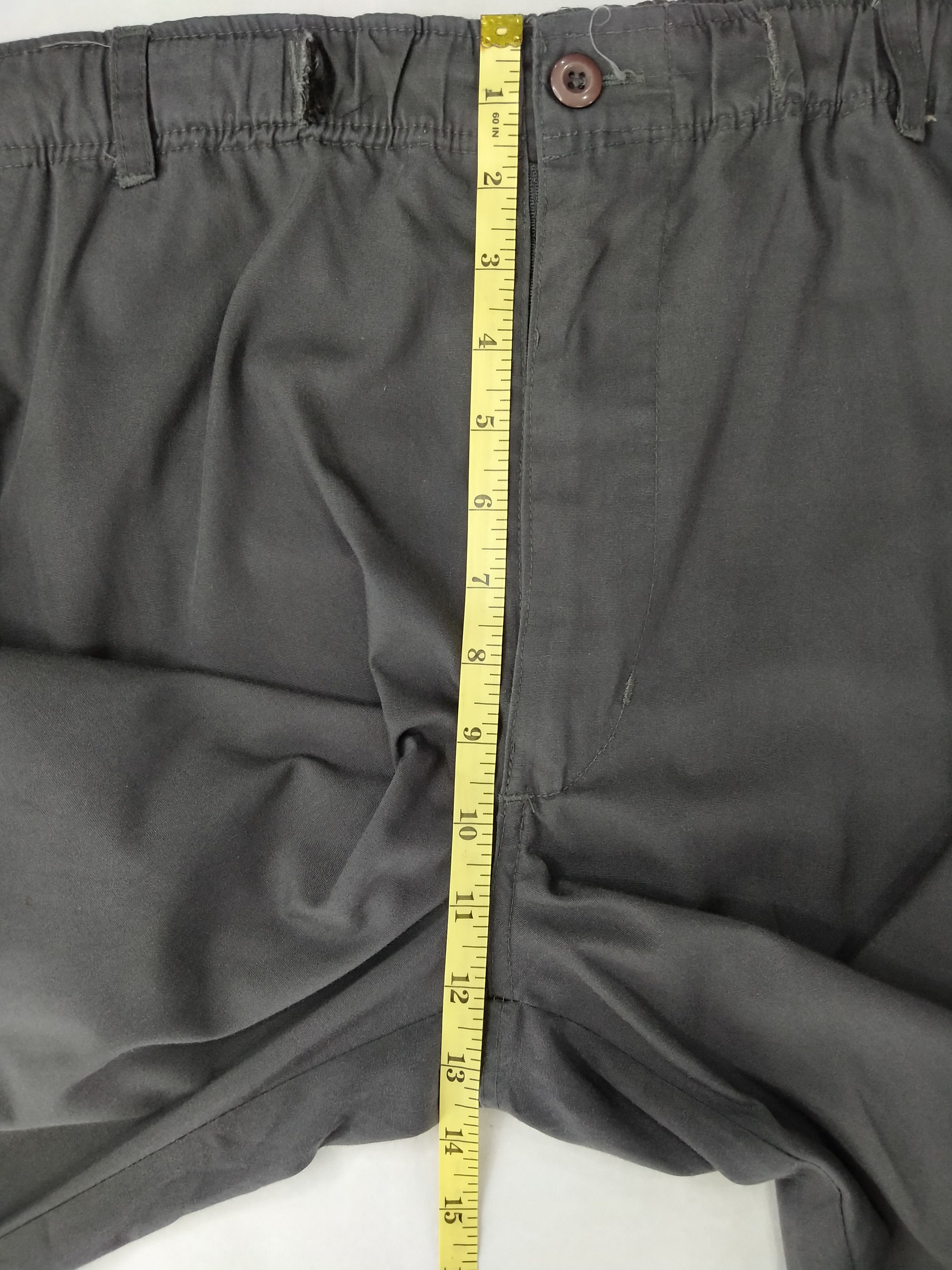 Japanese Brand Elastic/Drawstring Waist Japanese Brand Cargo 37x29.5 -CP081 Size US 37 - 4 Thumbnail