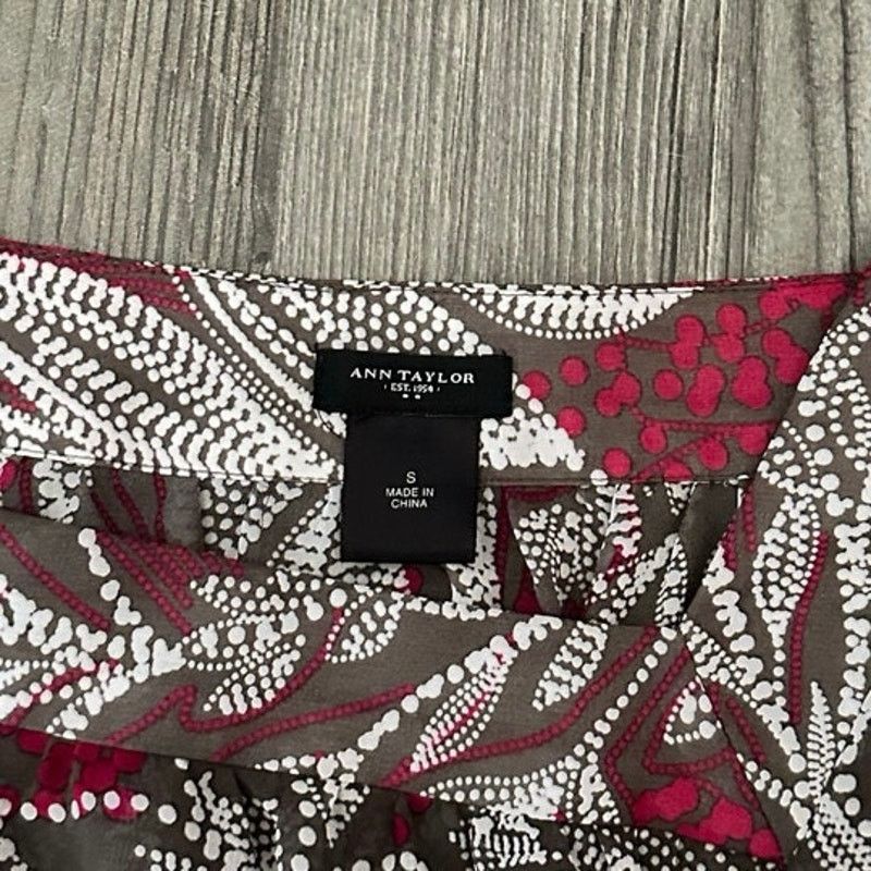 Other ann taylor purple gray white floral mesh sheer blouse top Size S / US 4 / IT 40 - 3 Thumbnail