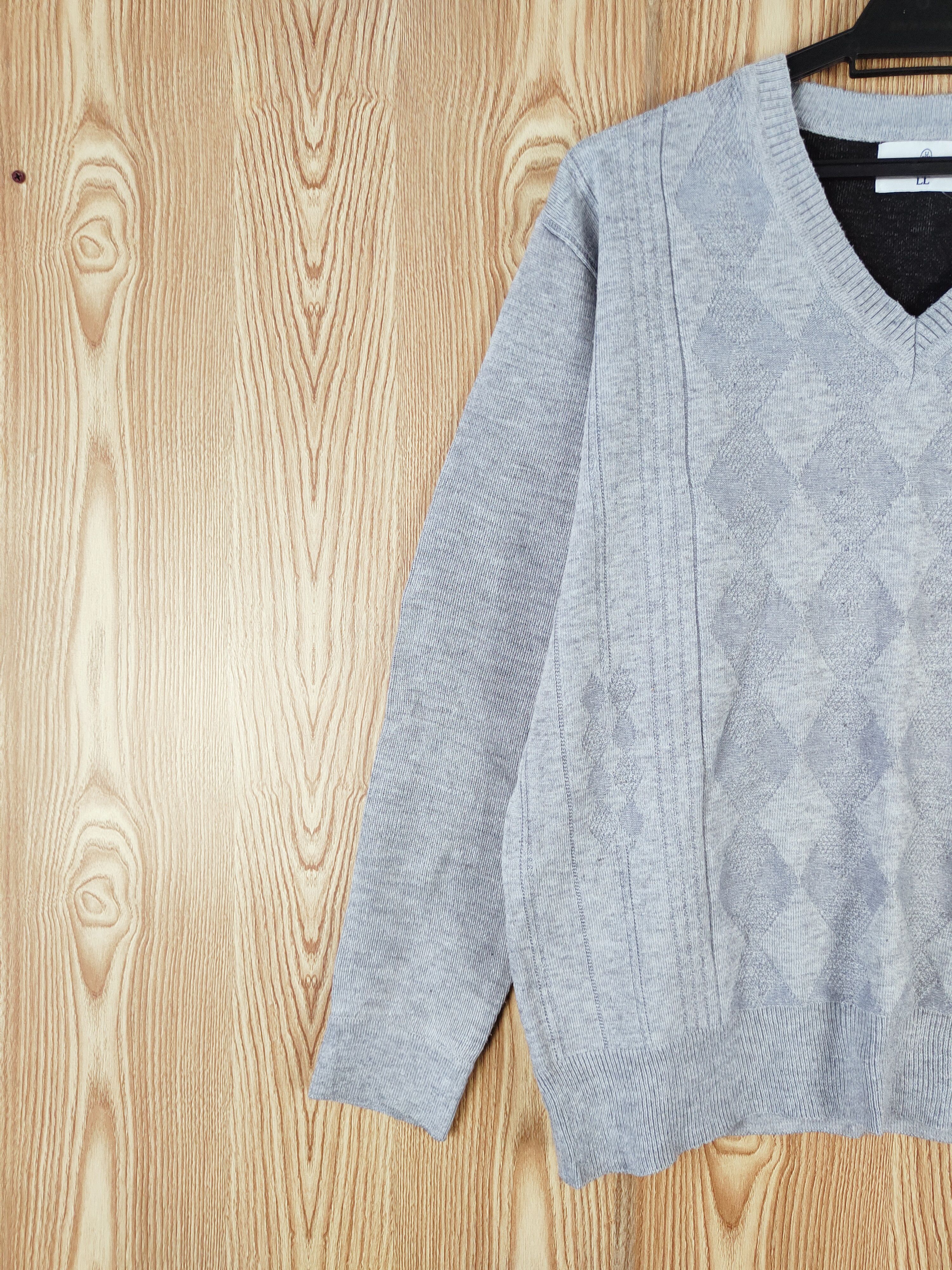 Homespun Knitwear × Japanese Brand × Vintage Keith Valler Gray Knitwear Sweatshirts #W355 Size US L / EU 52-54 / 3 - 3 Thumbnail