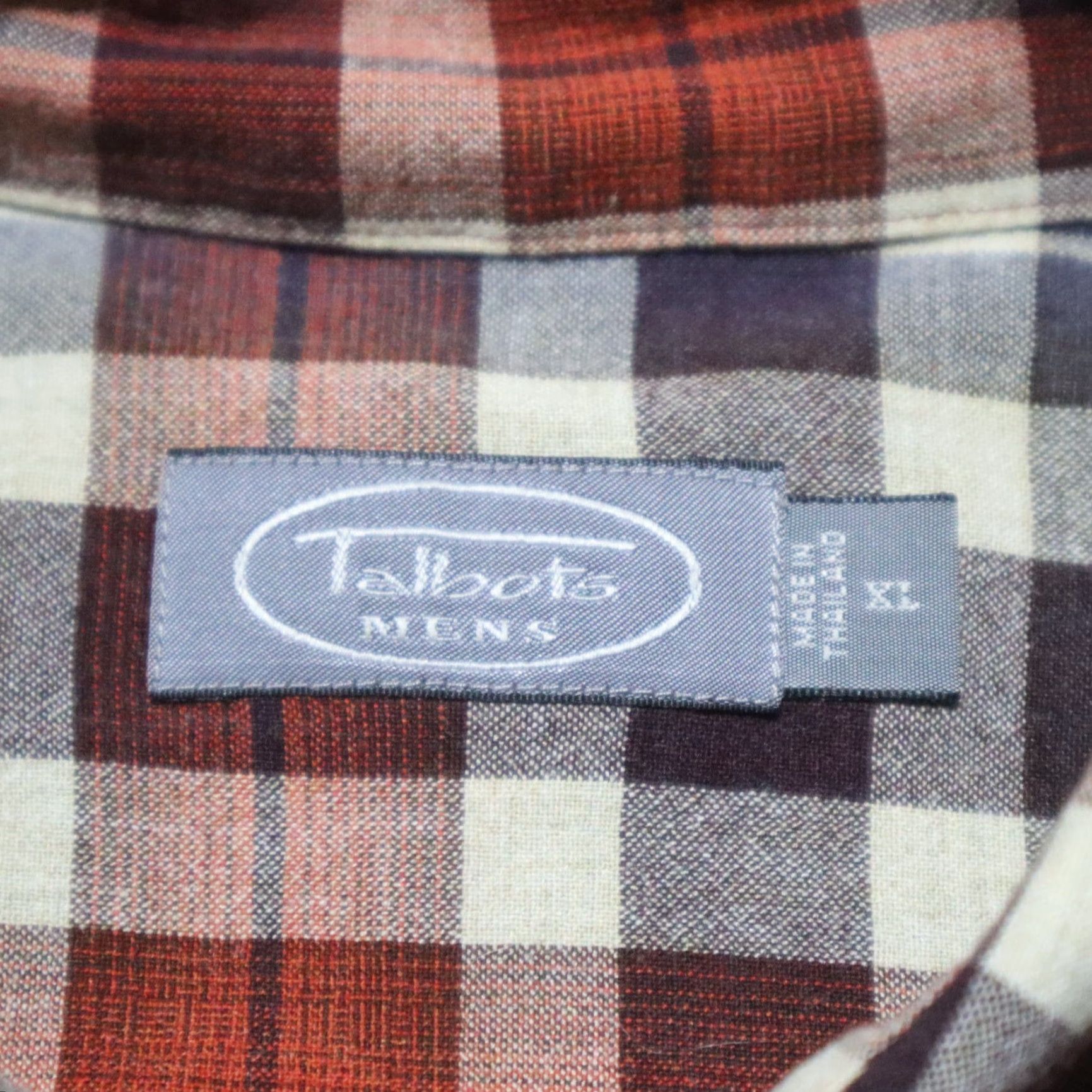 Talbots Talbots Multicolor Plaid Shirt Button-Down Long Sleeve Cotton XL Men Size US XL / EU 56 / 4 - 3 Thumbnail