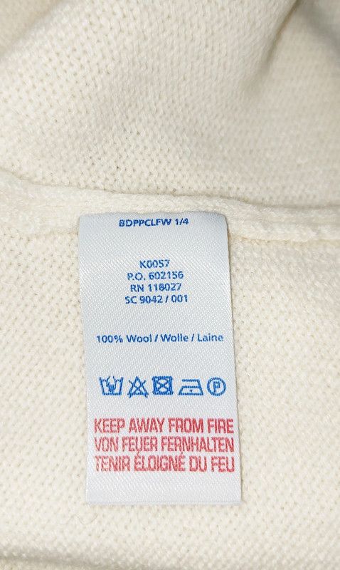 Boden 100% wool sweater ecru luxury soft unique elegant fashion Size M / US 6-8 / IT 42-44 - 5 Thumbnail