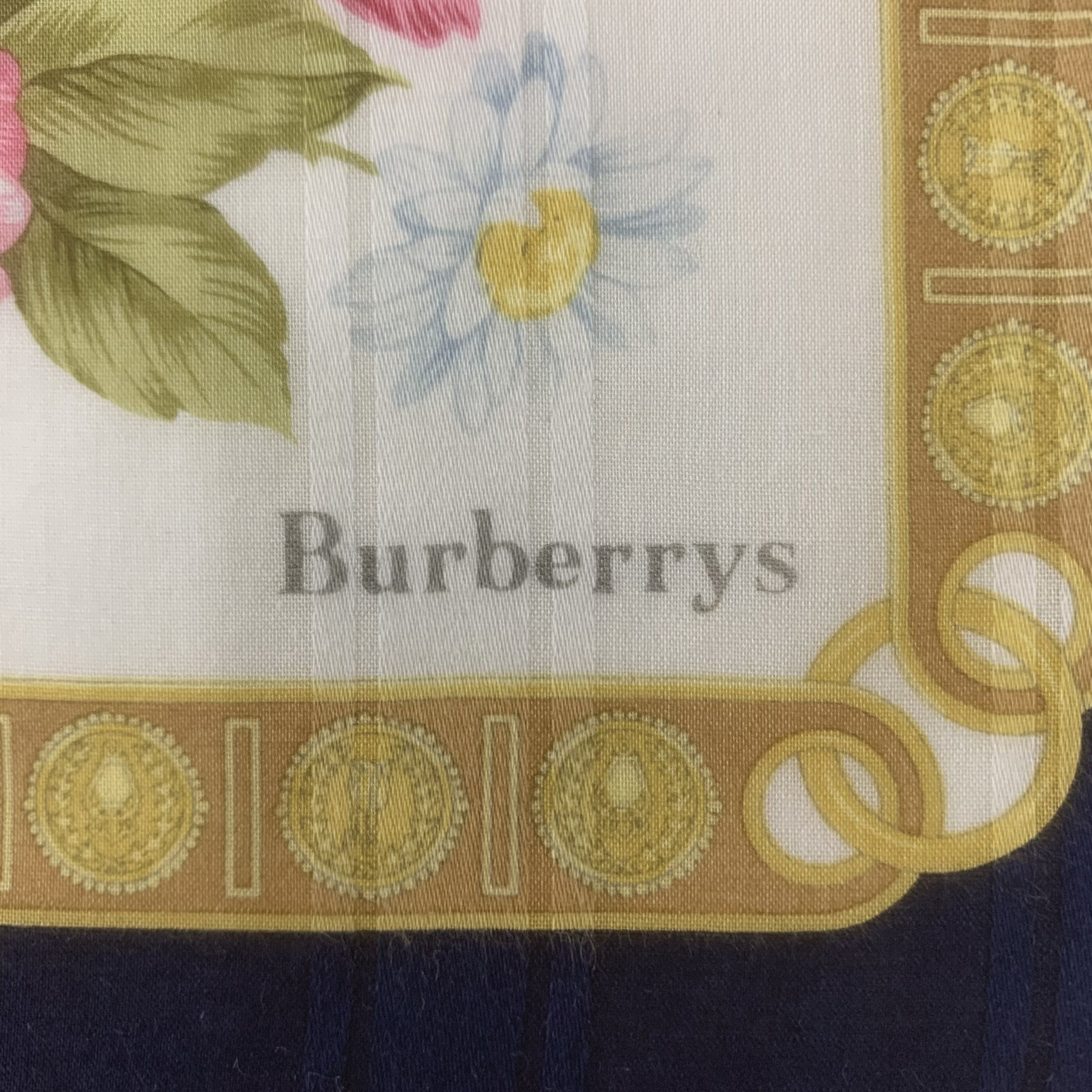 Burberry Burberry Handkerchief Bandana Neckerchief Square TB1127 Size ONE SIZE - 4 Thumbnail