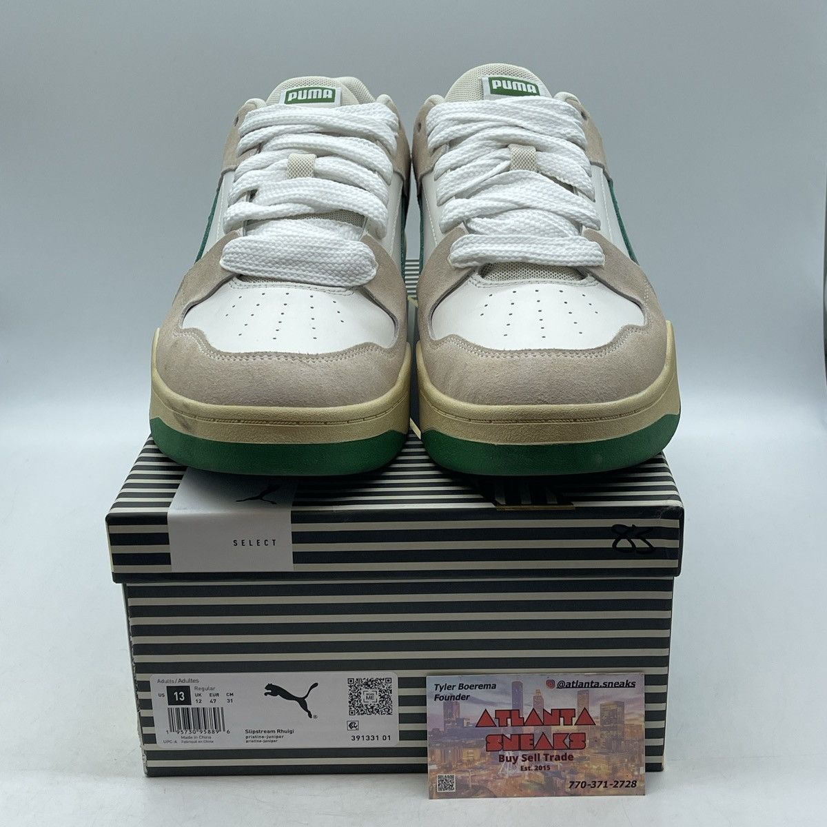 Puma Rhuigi x slipstream pristine juniper Size US 13 / EU 46 - 2 Thumbnail