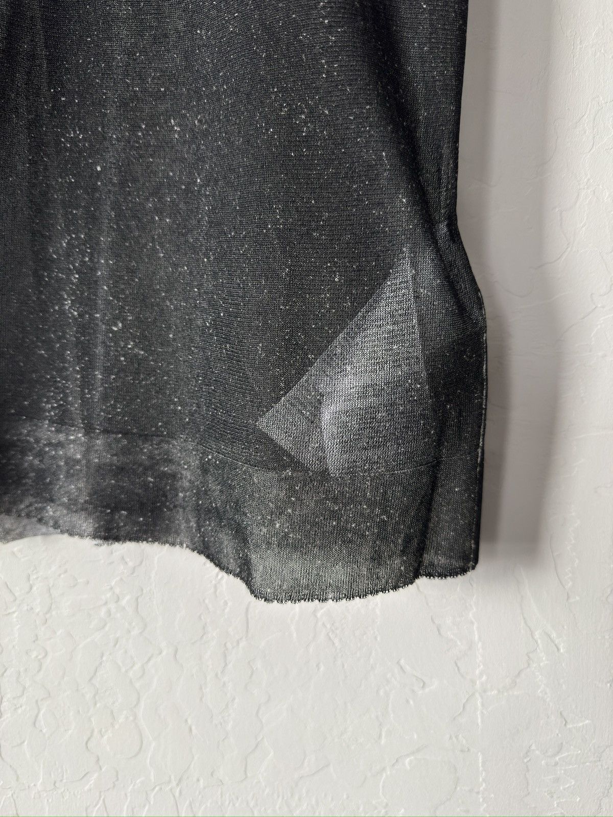 Maison Margiela $1990 Maison Margiela Silk Serigraphic Skirt Size 26" / US 2 / IT 38 - 4 Thumbnail
