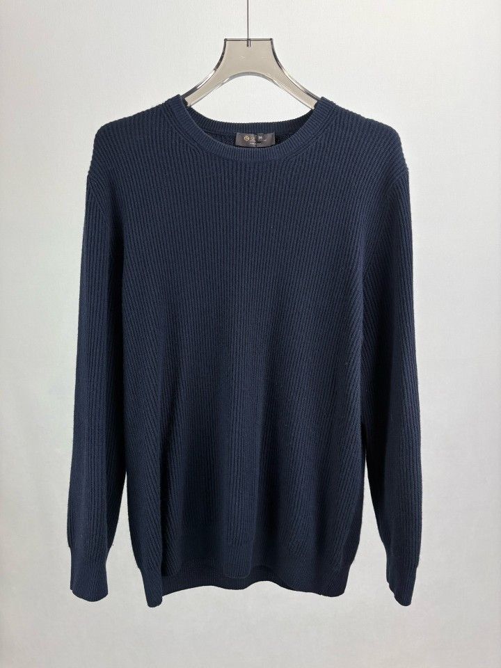 Loro Piana Loro Piana Cashmere Rib-Knit Sweater Size XL (56) Size US XL / EU 56 / 4 - 1 Thumbnail