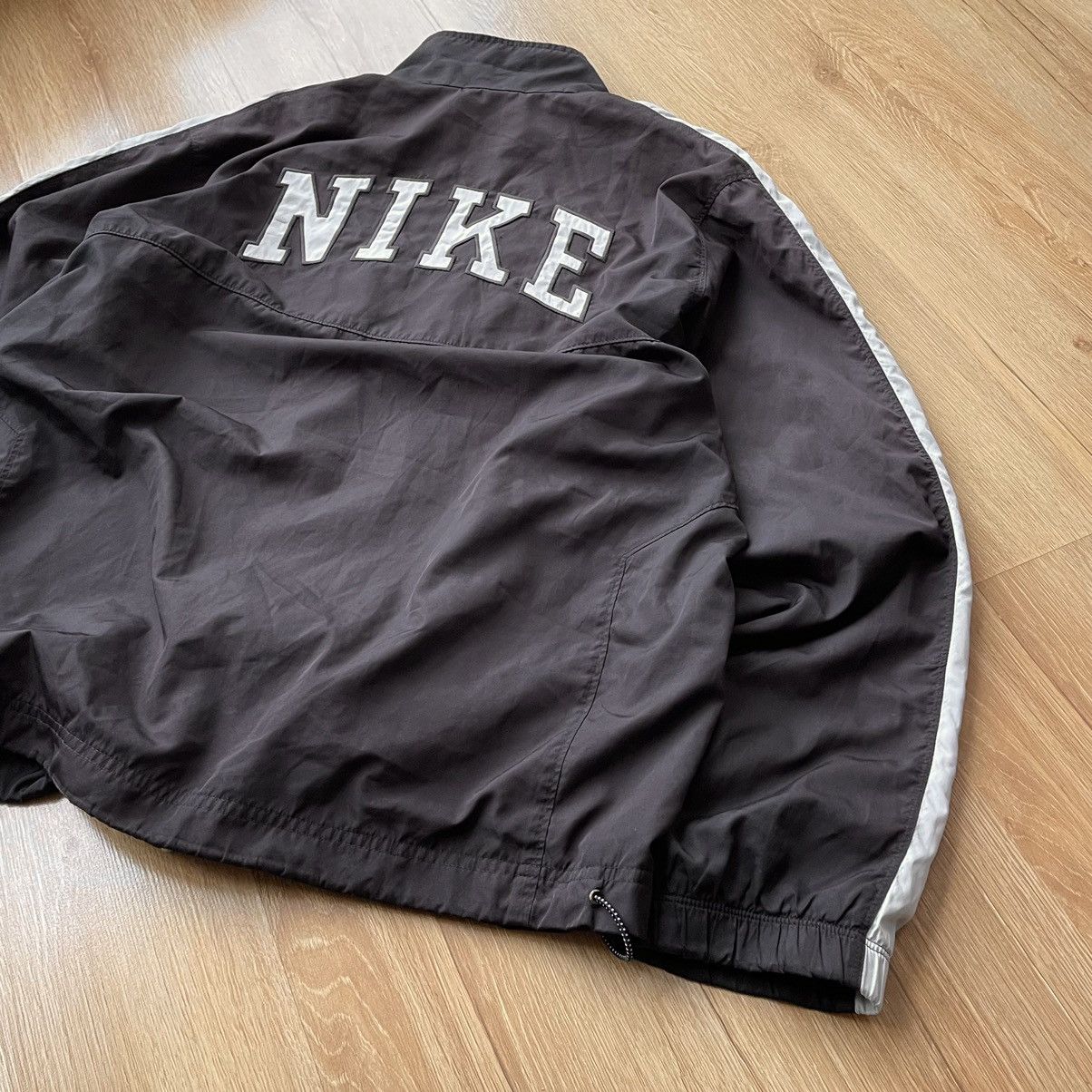 Nike Vintage Nike Sportswear Windbreaker Spellout Track Jacket Size US L / EU 52-54 / 3 - 3 Thumbnail