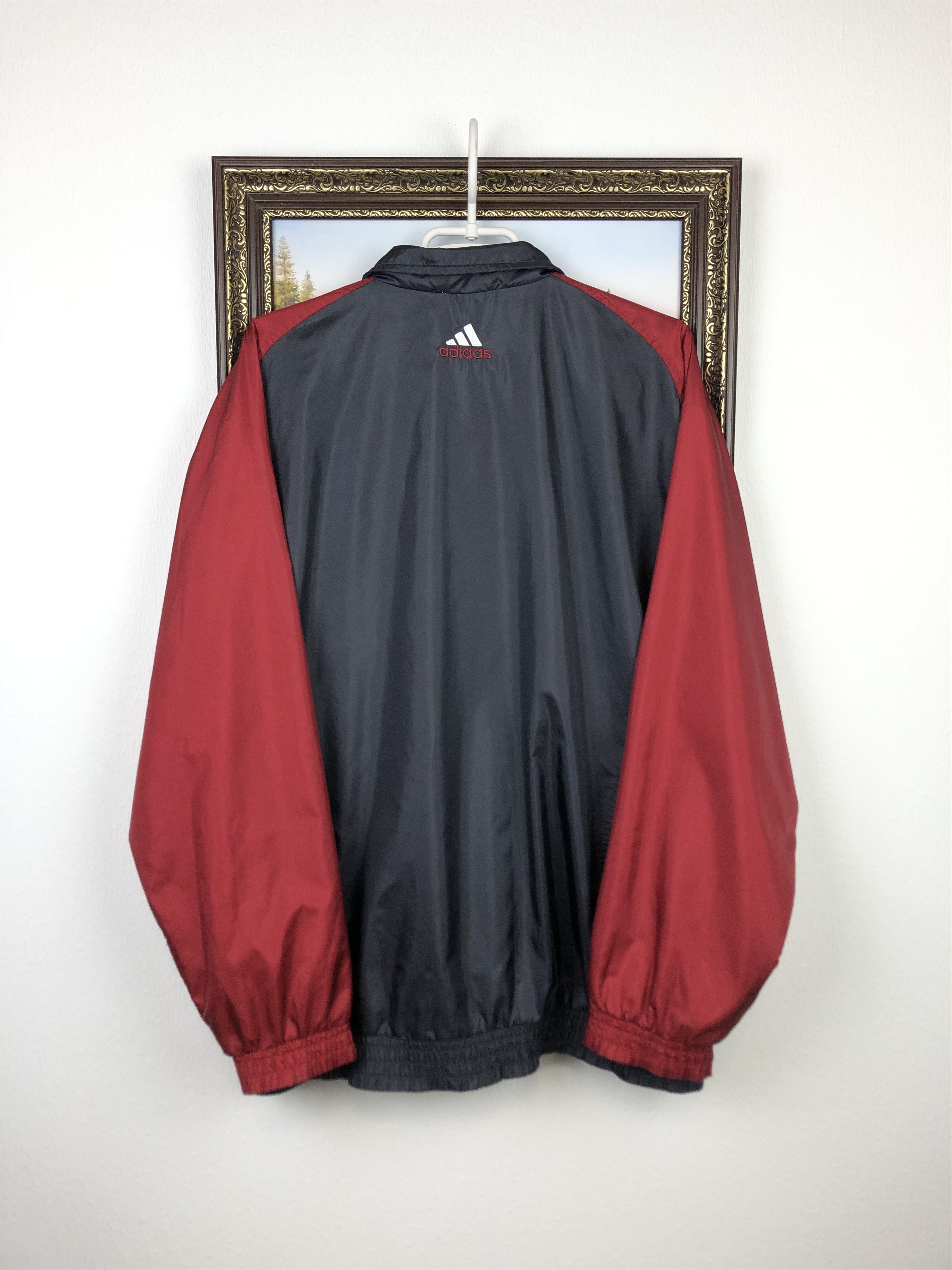 Adidas Vintage Bayern Munich Football Jacket Soccer Windbreaker Size US M / EU 48-50 / 2 - 10 Thumbnail