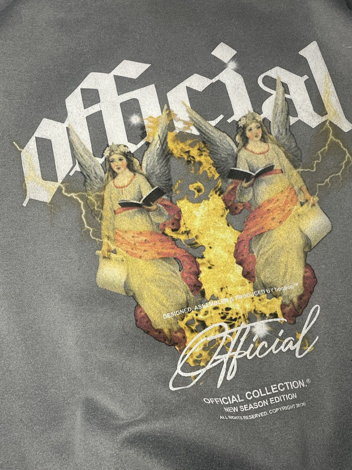 Vintage 🔥Offers🔥Streetwear Spellout Hoodie Boxy Fit Cozy Hype Size US M / EU 48-50 / 2 - 4 Thumbnail