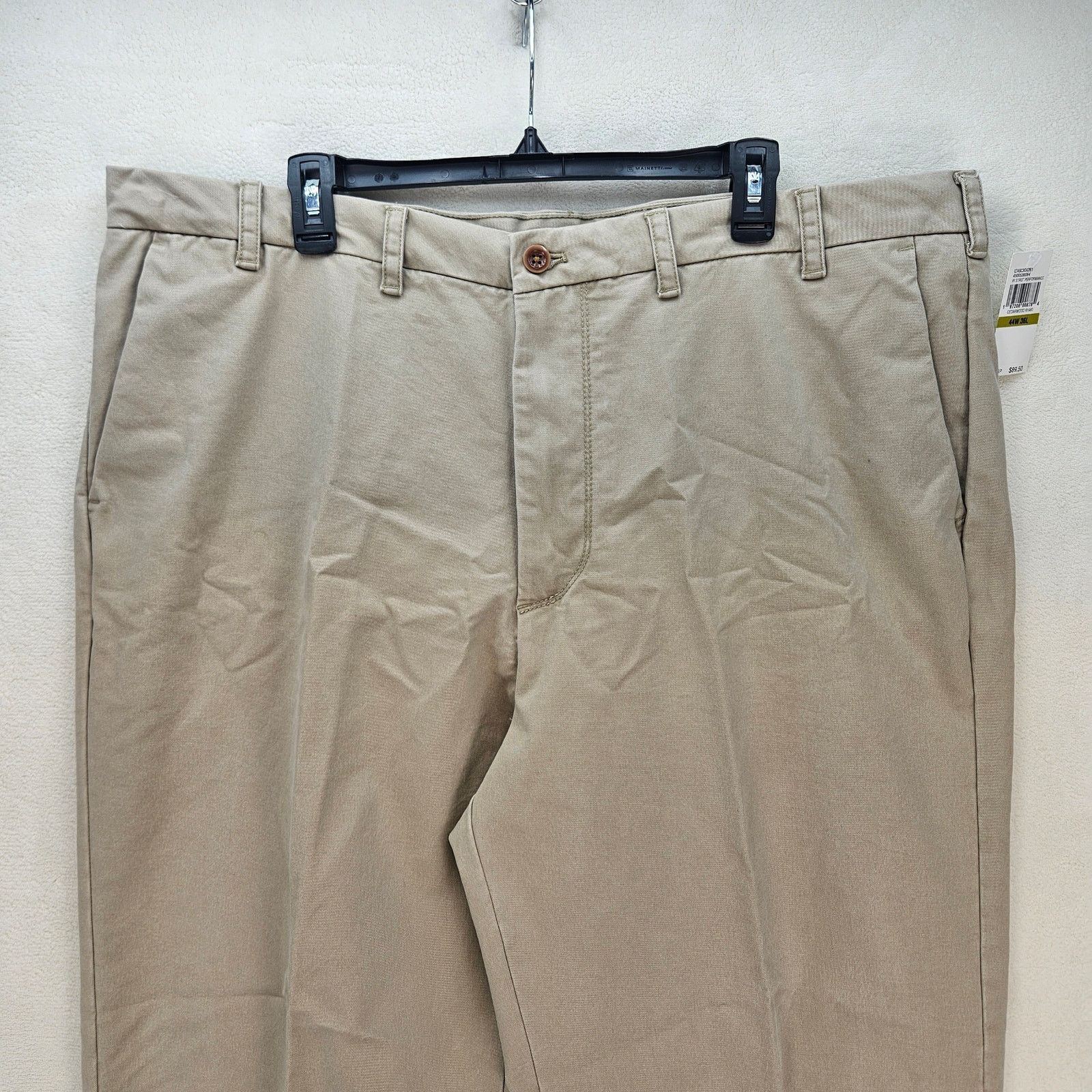 Izod IZOD MEN'S 44X36 STRAIGHT PERFORMANCE STRETCH CEDERWOOD KHAK Size US 44 / EU 60 - 2 Thumbnail