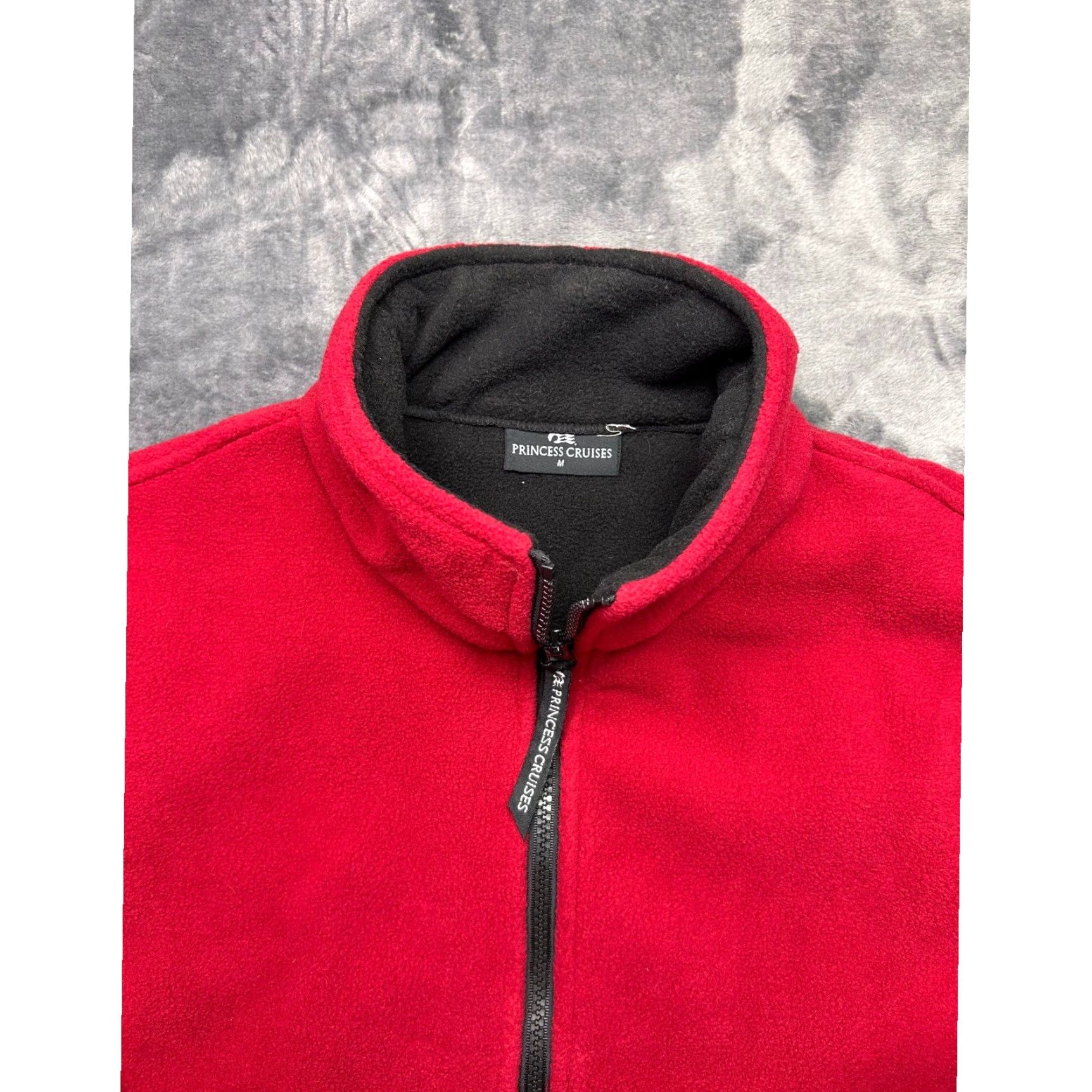 Vintage VINTAGE Princess Cruises Fleece Jacket Red Full Zip Penguin Embroidered M Unisex Adults Sweatshirt 90s Animals Beach Size M Mens/Womens Size US M / EU 48-50 / 2 - 3 Thumbnail