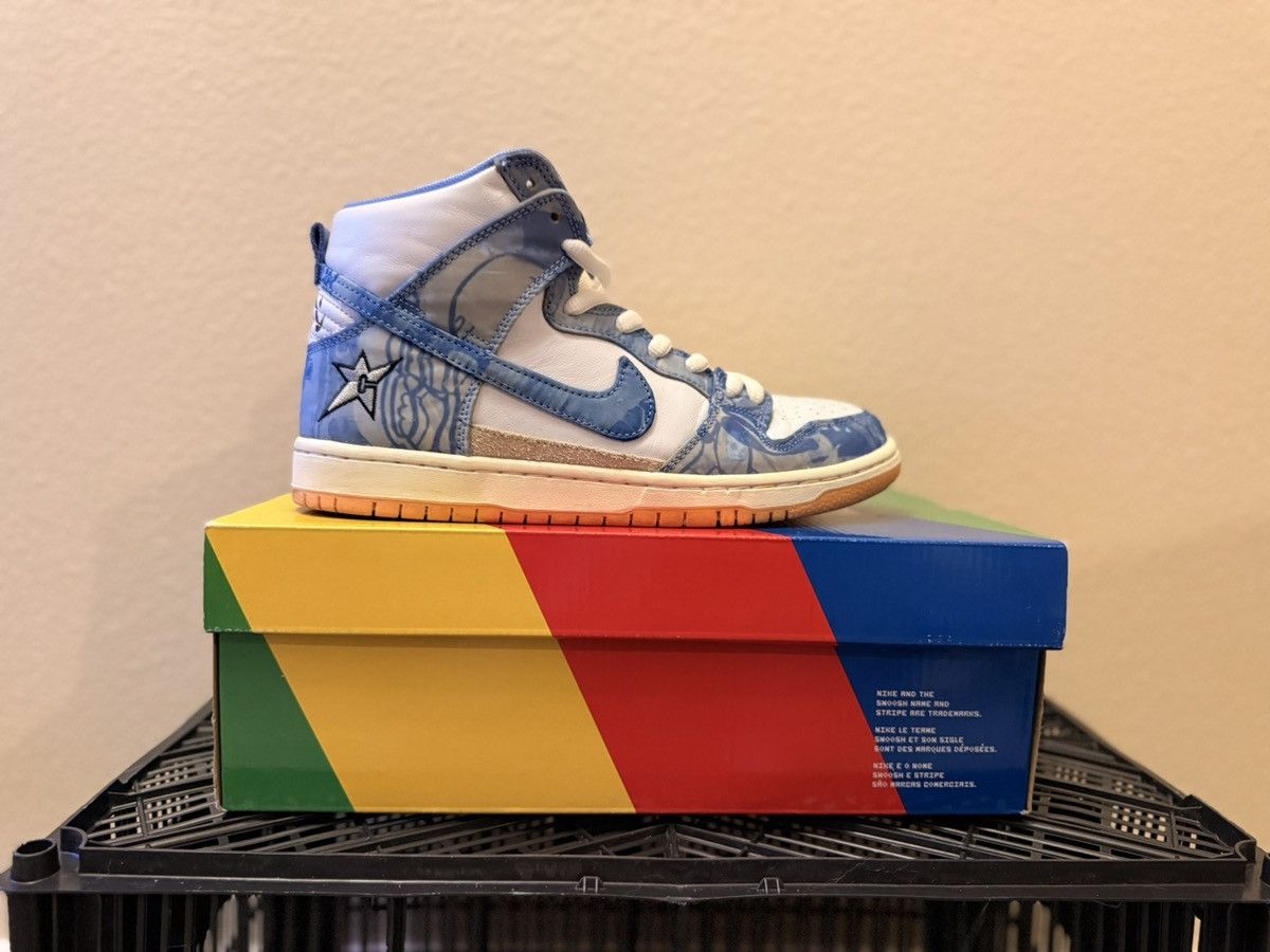 2008 NIKE DUNK HIGH PREMIUM ICE BLUE & BLACK 11.5M DS Nike Dunk Low Polar Blue DV0833-400 Men Size 11.5 M | eBay  main image 3