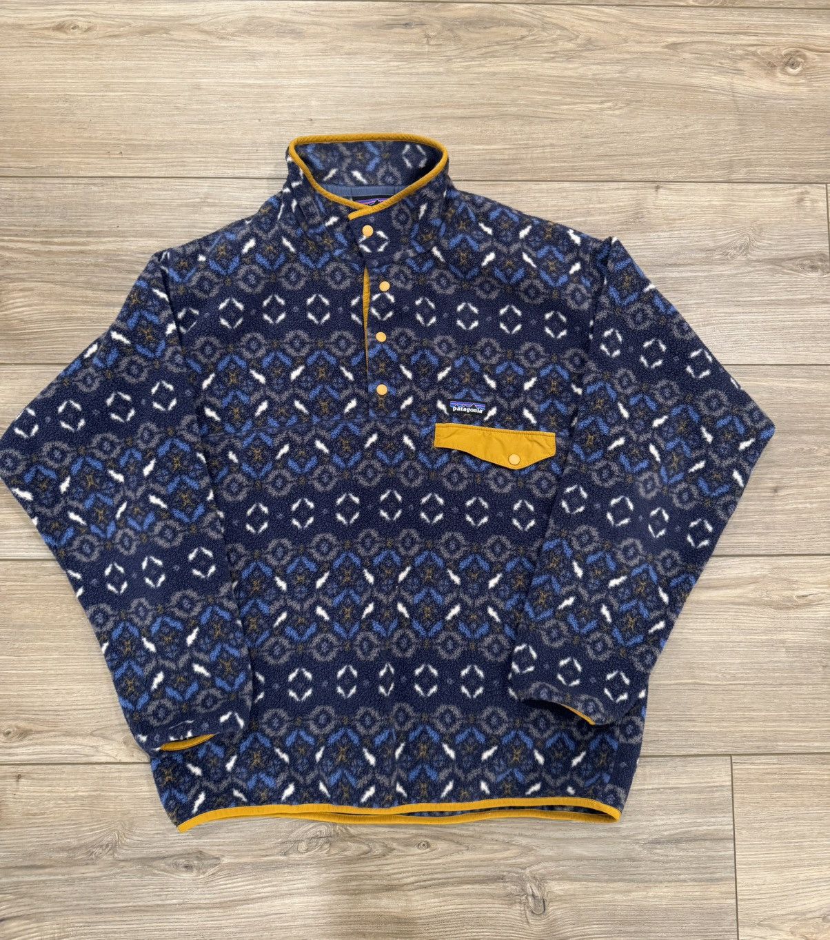 Patagonia × Vintage Vintage Patagonia synchilla Size US L / EU 52-54 / 3 - 1 Thumbnail