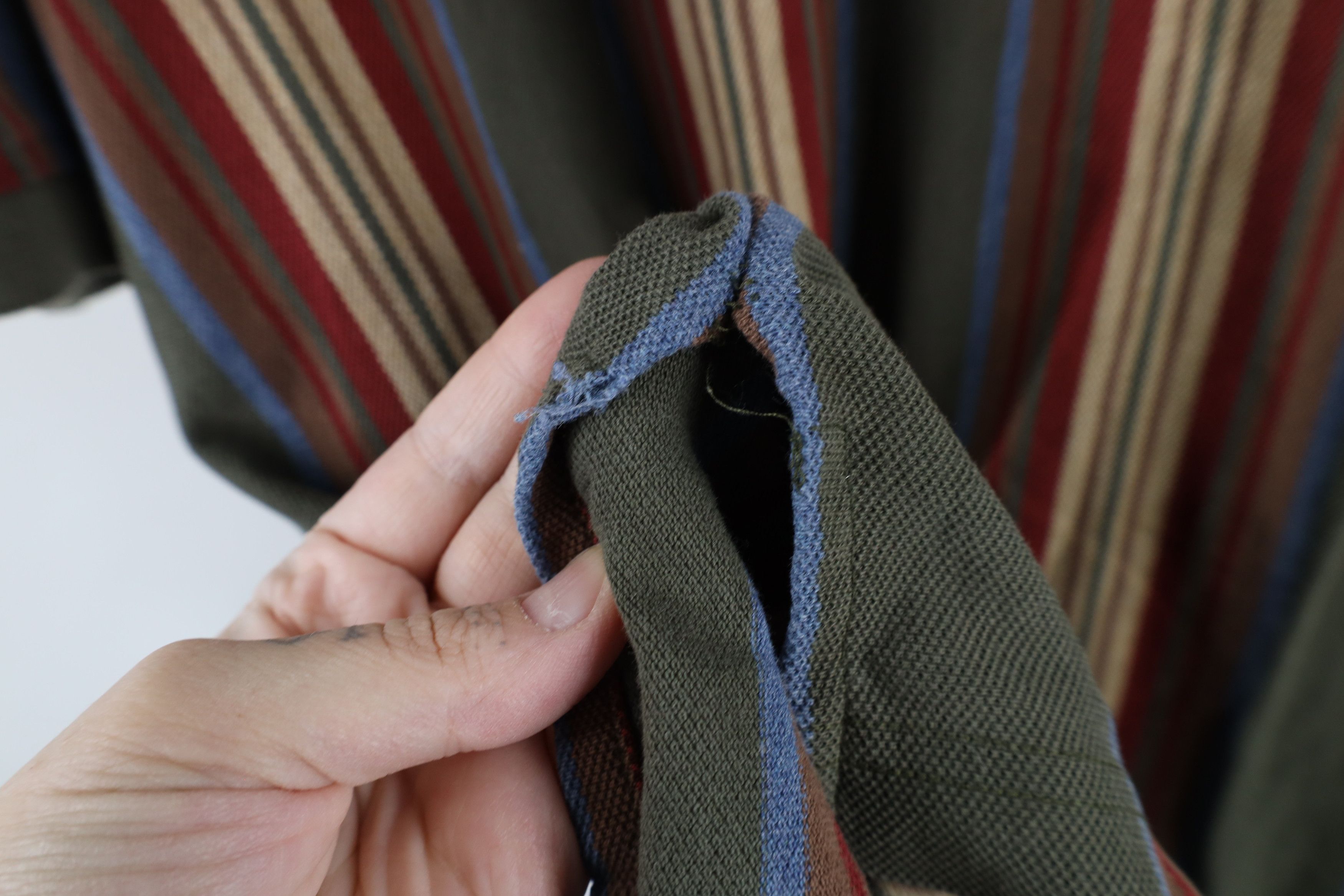 Tommy Hilfiger × Vintage Vintage 90s Tommy Hilfiger Striped Collared Polo Shirt Size US XL / EU 56 / 4 - 6 Thumbnail