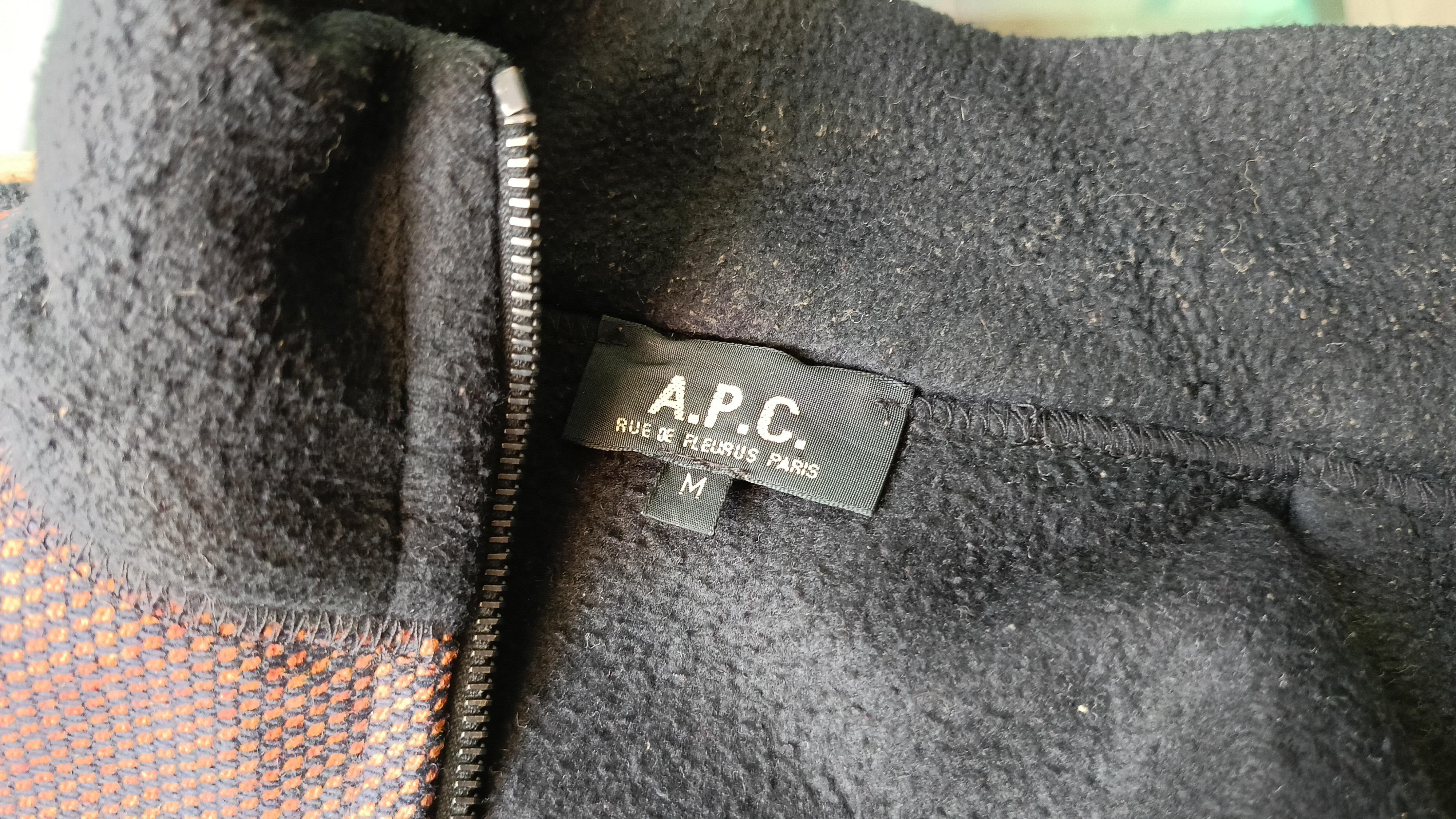 A.P.C. A.P.C. France brown snake fleece vest small unisex Size M / US 6-8 / IT 42-44 - 2 Thumbnail