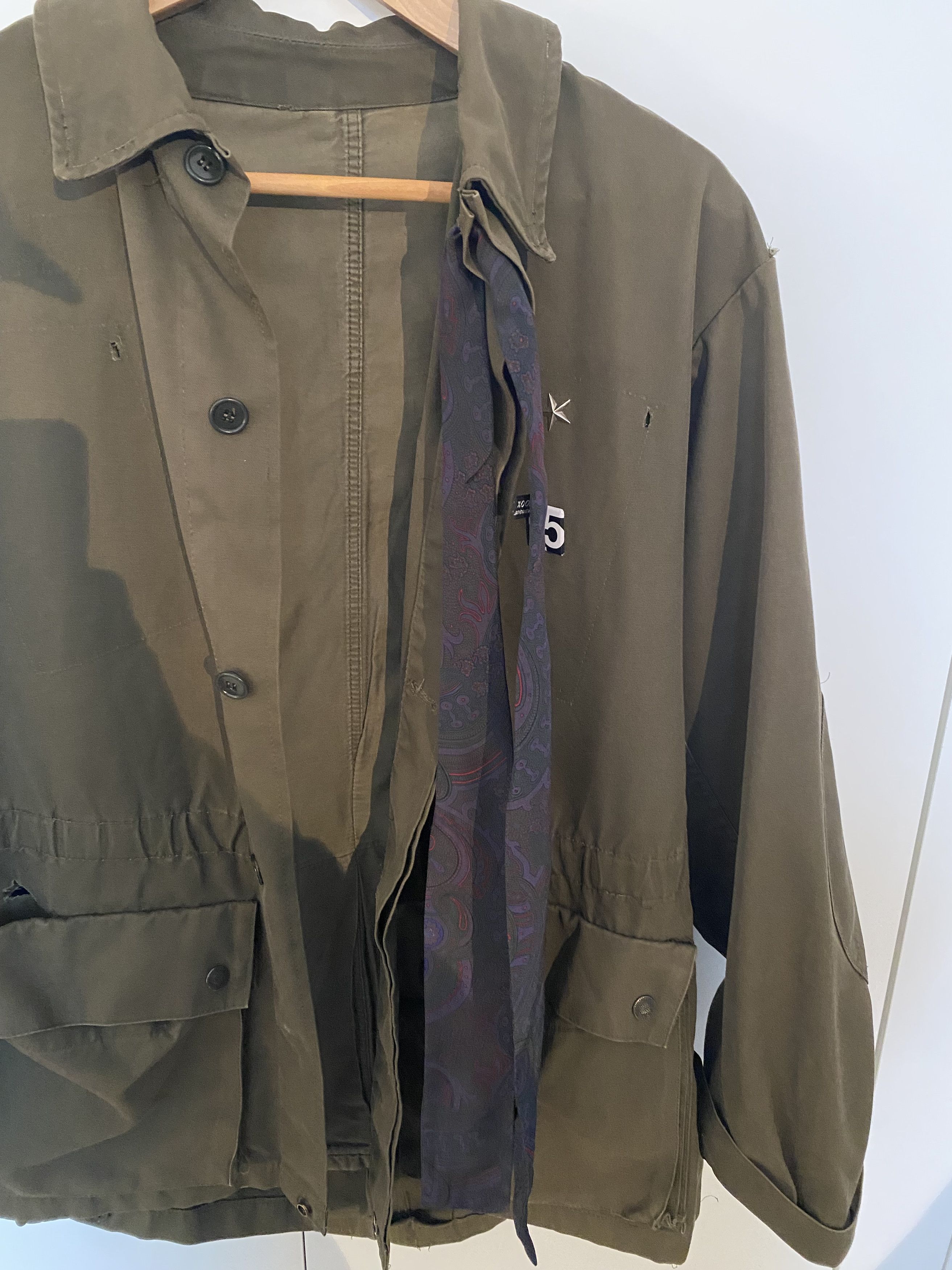 Vintage Vintage Military safari jacket Size US L / EU 52-54 / 3 - 3 Thumbnail