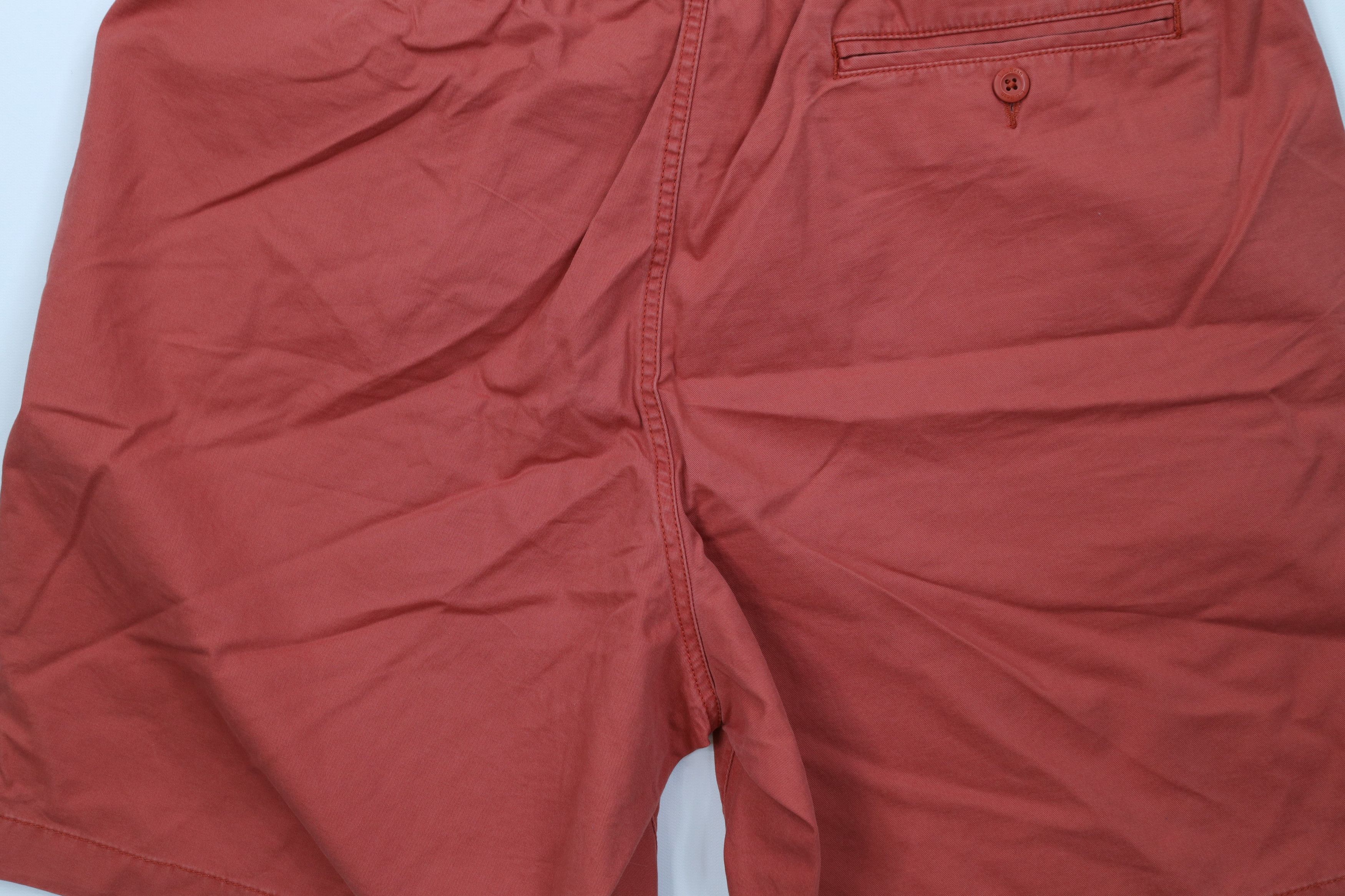 L.L. Bean Vintage LL Bean Blank Organic Cotton Above Knee Shorts Red Size US 36 / EU 52 - 13 Thumbnail