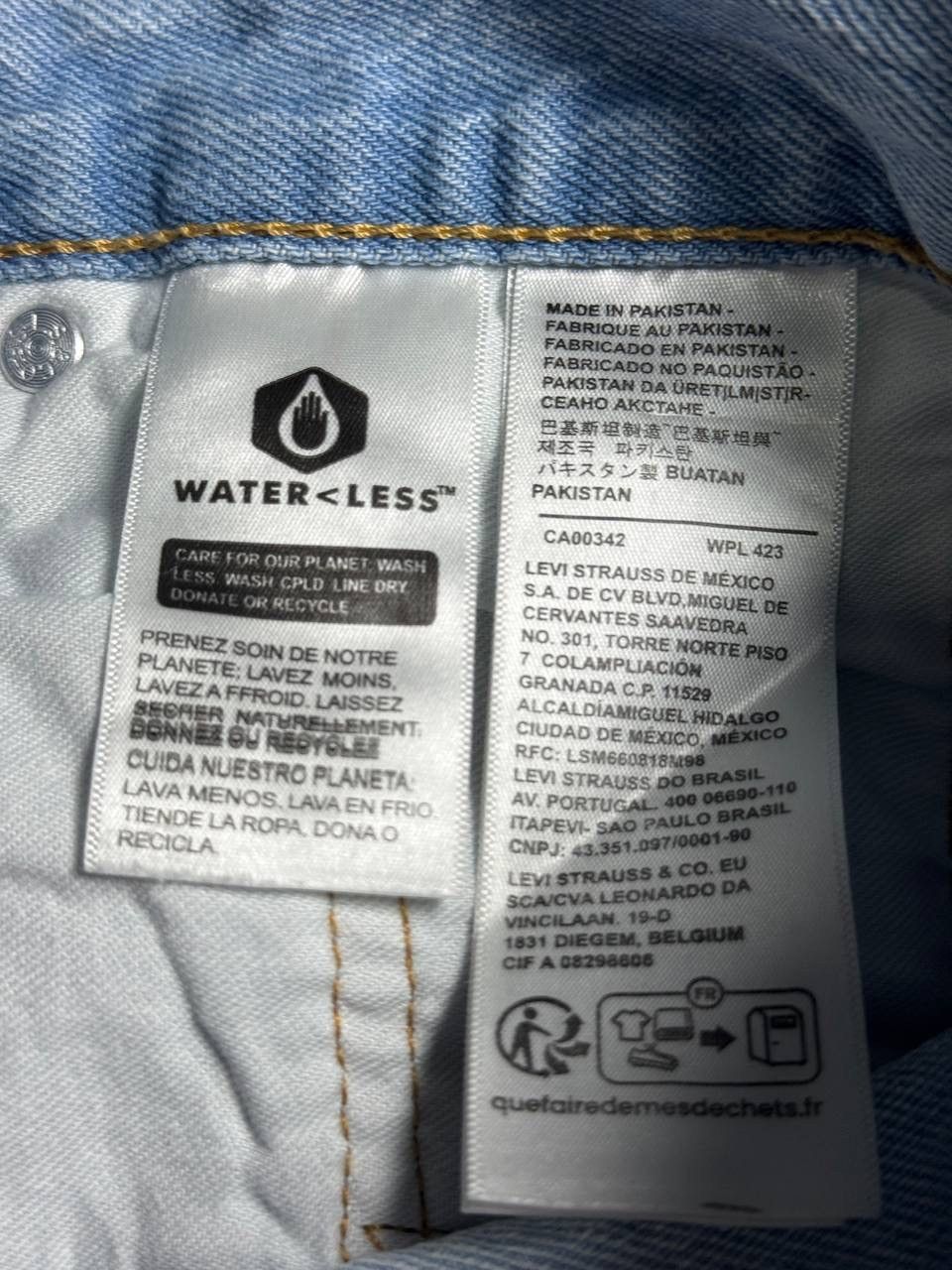 Levi's Levi’s 501 Thermodapt Jeans in Light Blue W36 L32 Size US 36 / EU 52 - 6 Thumbnail