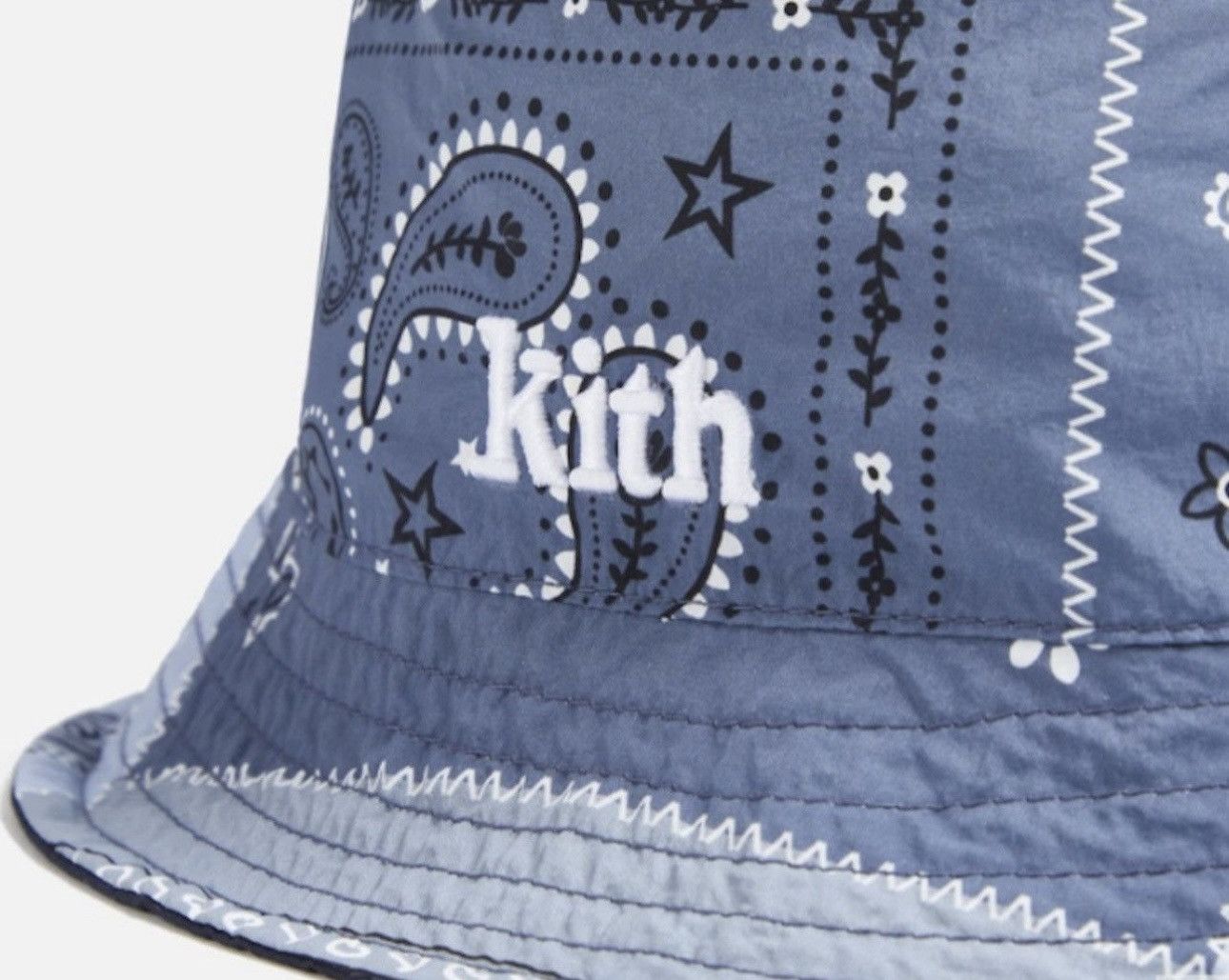 Kith Kith Deconstructed Bandana Reversible Bucket Hat Size ONE SIZE - 4 Thumbnail