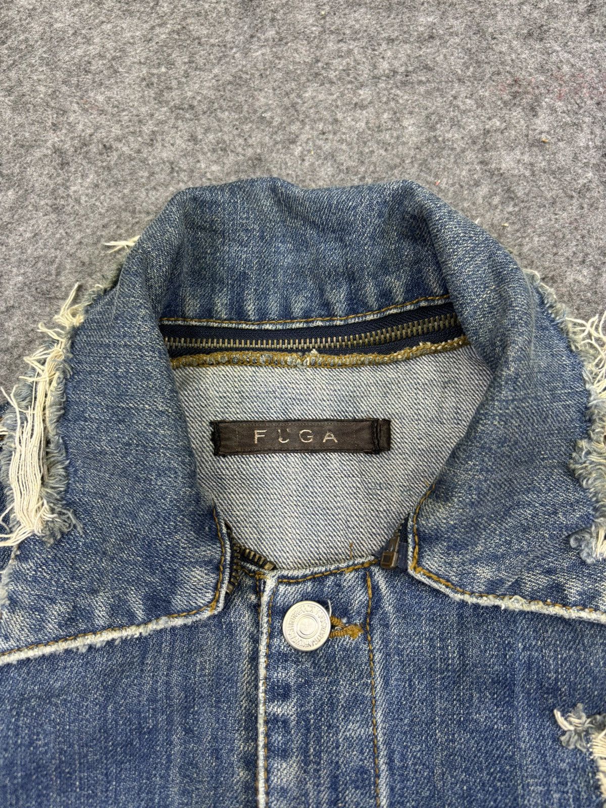 GOSTAR DE FUGA 💥Archival💥Fuga Vest X Jacket Distressed Jacket F856 Size US XS / EU 42 / 0 - 5 Thumbnail