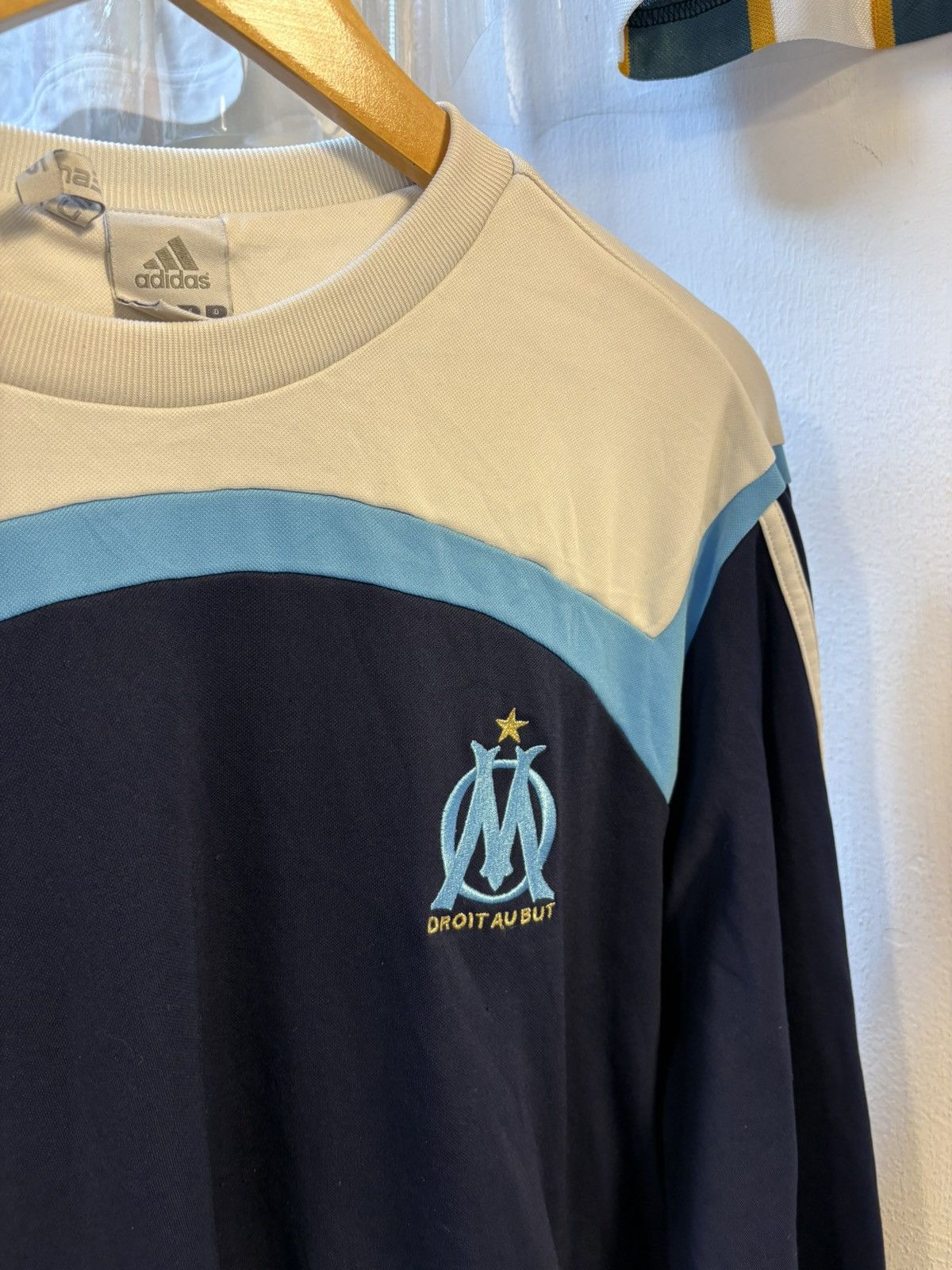 Adidas Vintage Y2K Olympique de Marseille Tracksuit Size US XXL / EU 58 / 5 - 8 Thumbnail