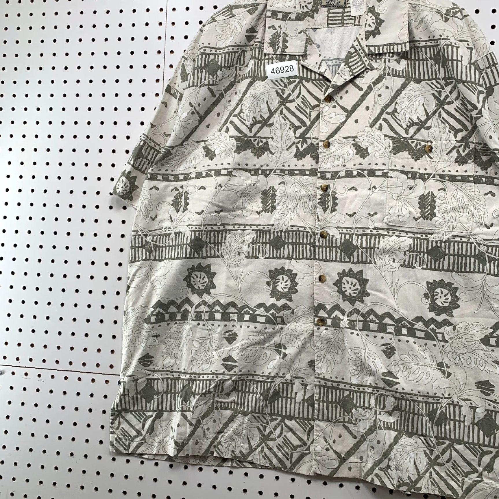Vintage VINTAGE Weekender Button Shirt Mens 2XL Green Cotton Rayon Camp Aloha Size US XXL / EU 58 / 5 - 5 Thumbnail