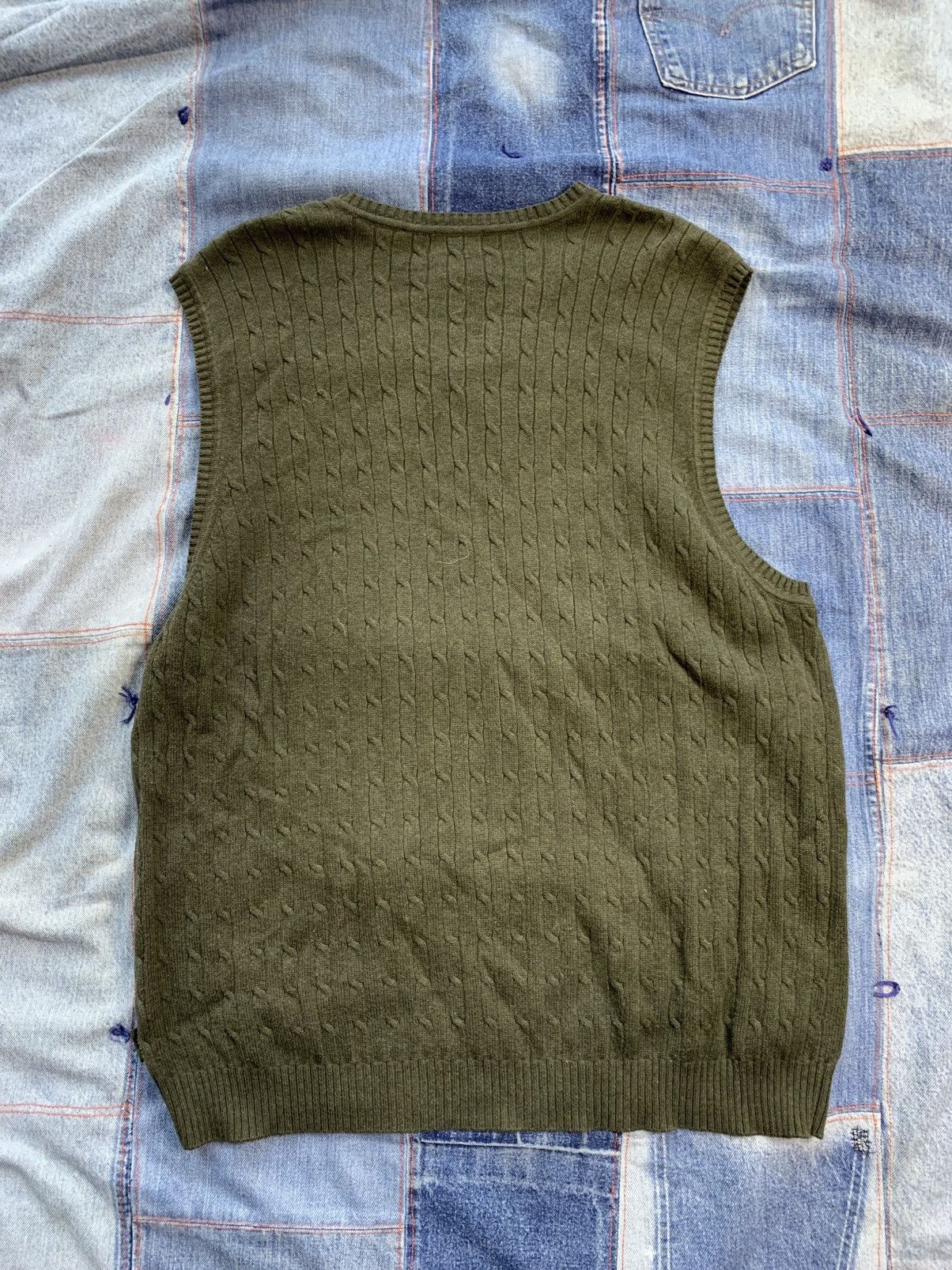 Brandy Melville × Izod Izod Large Knit sweater vest Size L / US 10 / IT 46 - 3 Thumbnail