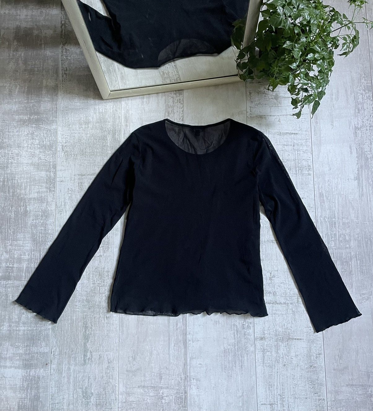 Japanese Brand Opium Vintage Japan Style Hysteric Glamour Mesh Long Sleeve Size XL / US 12-14 / IT 48-50 - 6 Thumbnail