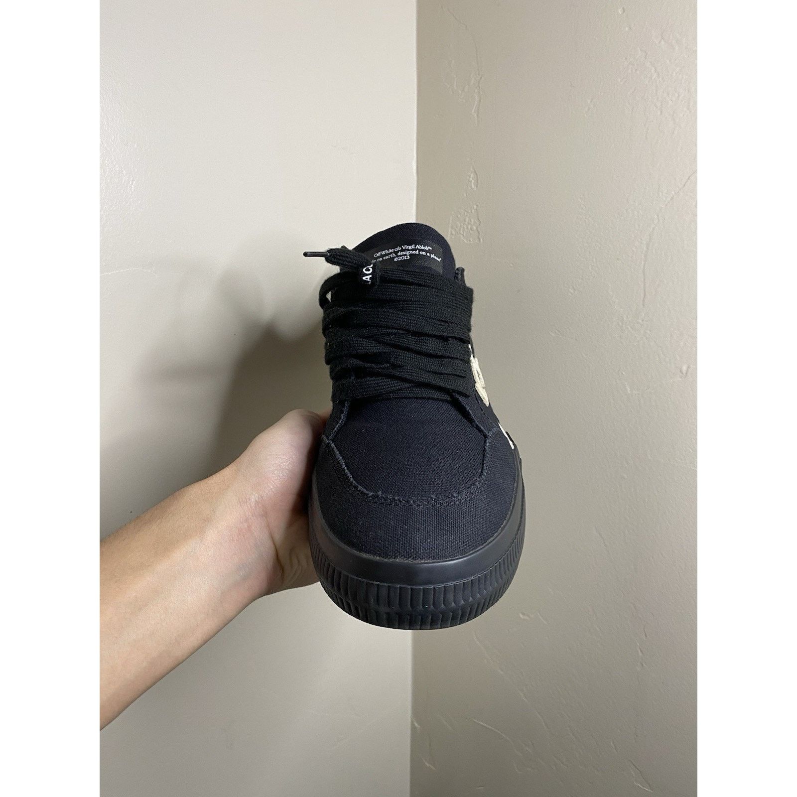 Off-White OFF-WHITE Vulc Low Canvas “black White” Size 12 US ( 45 EU ) Size US 12 / EU 45 - 14 Thumbnail