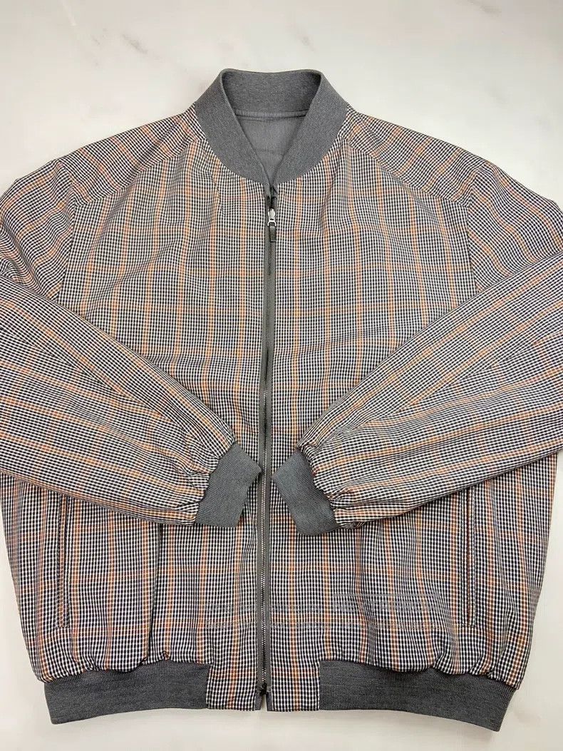 Brioni Brioni Thick silk reversible jacket Size US XL / EU 56 / 4 - 6 Thumbnail
